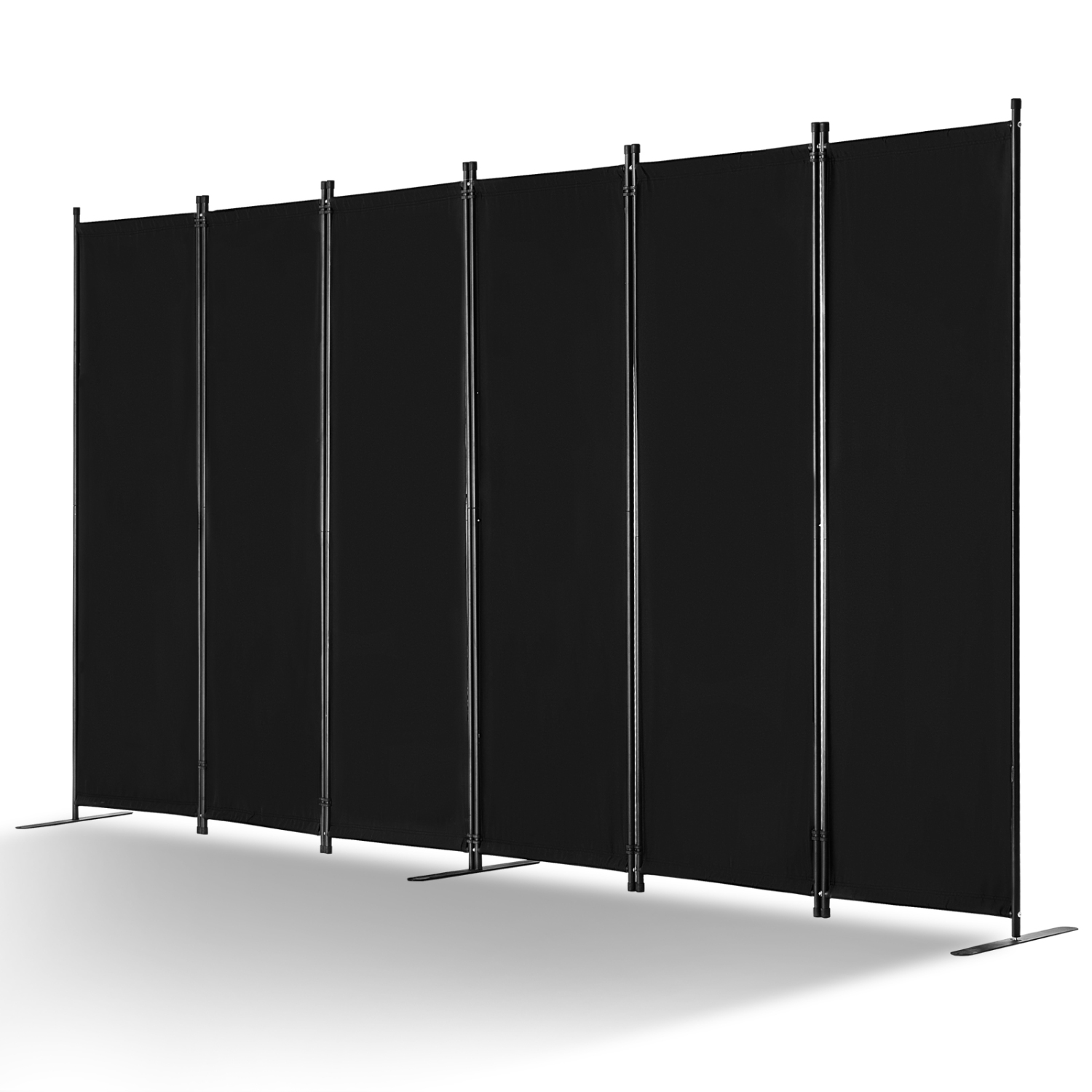 VEVOR 6 Panels Room Divider, Room Divider, Folding Privacy Screen and Portable Partition Divider for Room Separation, Freestanding Room Partitions