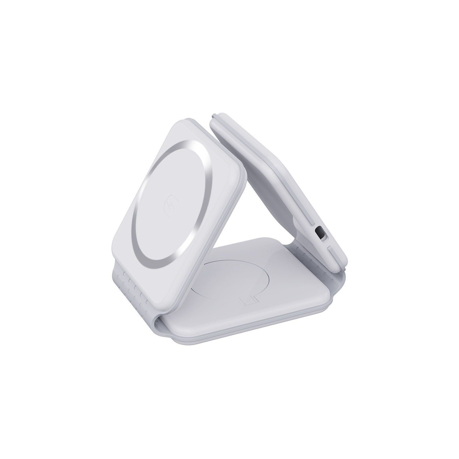 3 in 1 foldable Wireless Charger Pad Stand for iPhone 15 14 13 12Pro Max Airpods iWatch Fast Wireless Charging Dock Station