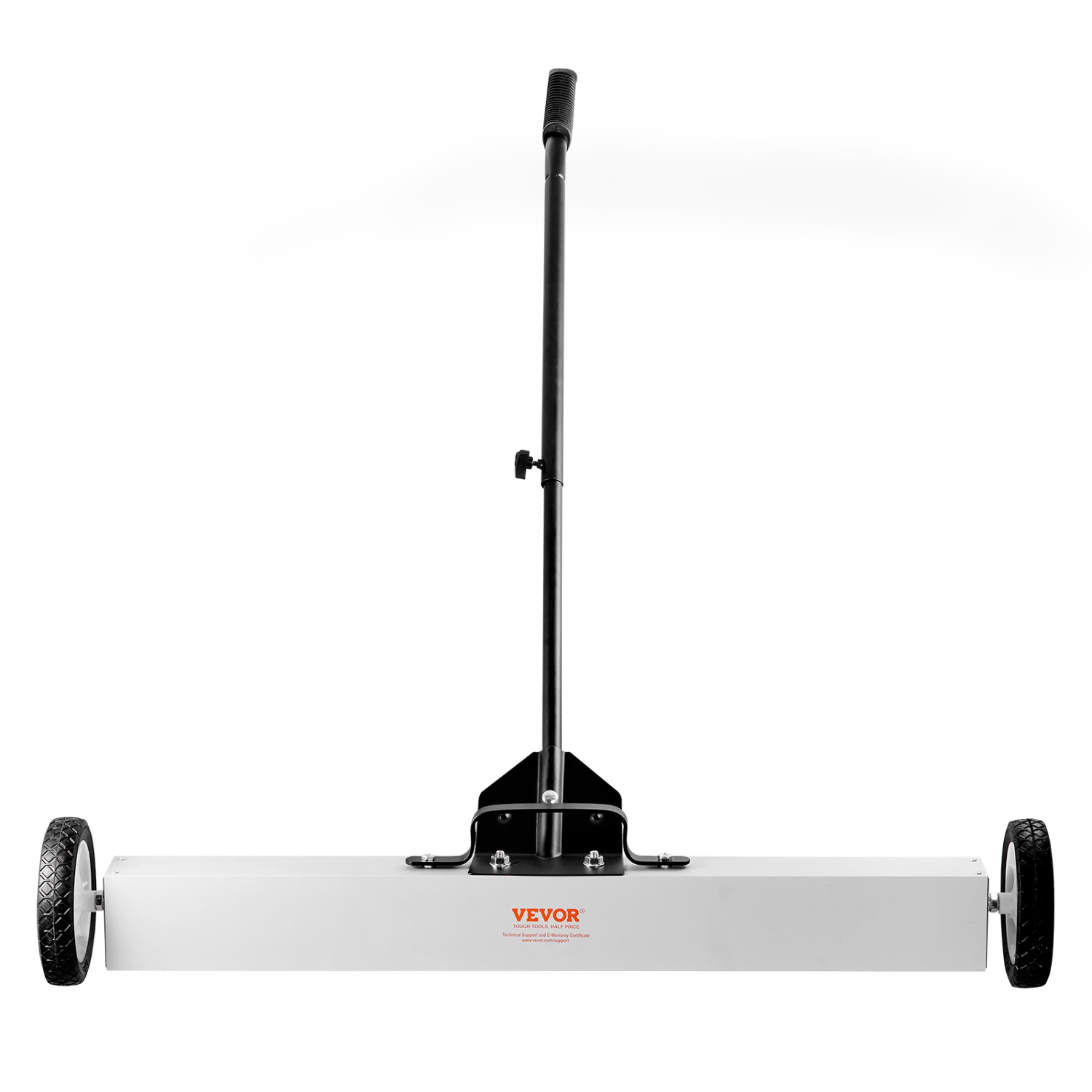 VEVOR 36-Inch Magnetic Sweeper with Wheels, 55 lbs Capacity, with Telescoping Magnetic Pickup Tool, Adjustable Handle, Magnetic Pickup Sweeper to