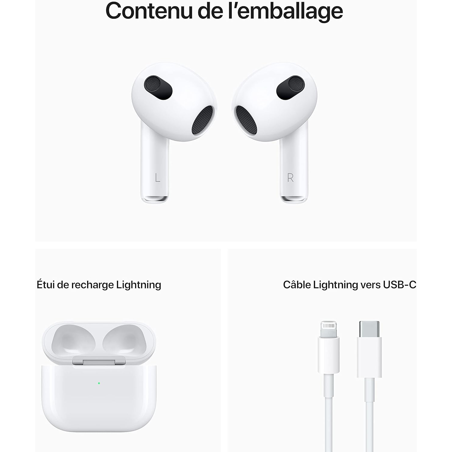 Oreillette Bluetooth 100 % sans fil Huaqiangbei haut de gamme septième génération Adapté pour le casque à suppression du bruit d'AppleAutonomie