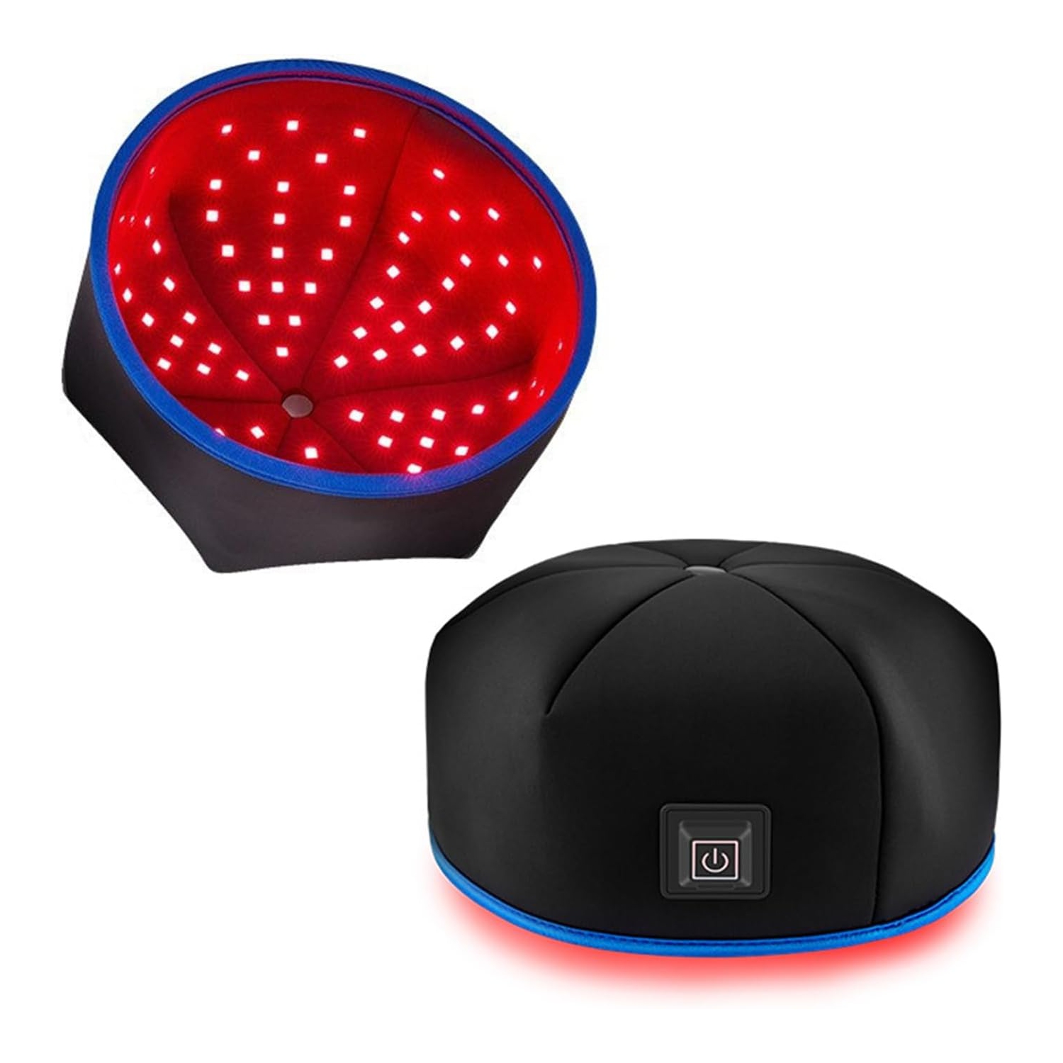 Unisex Red Light Therapy Cap Dual Wavelength Light Therapy Cap Improves Scalp Health, Reduces Dandruff, Improves Gloss, Hair Regrowth Device
