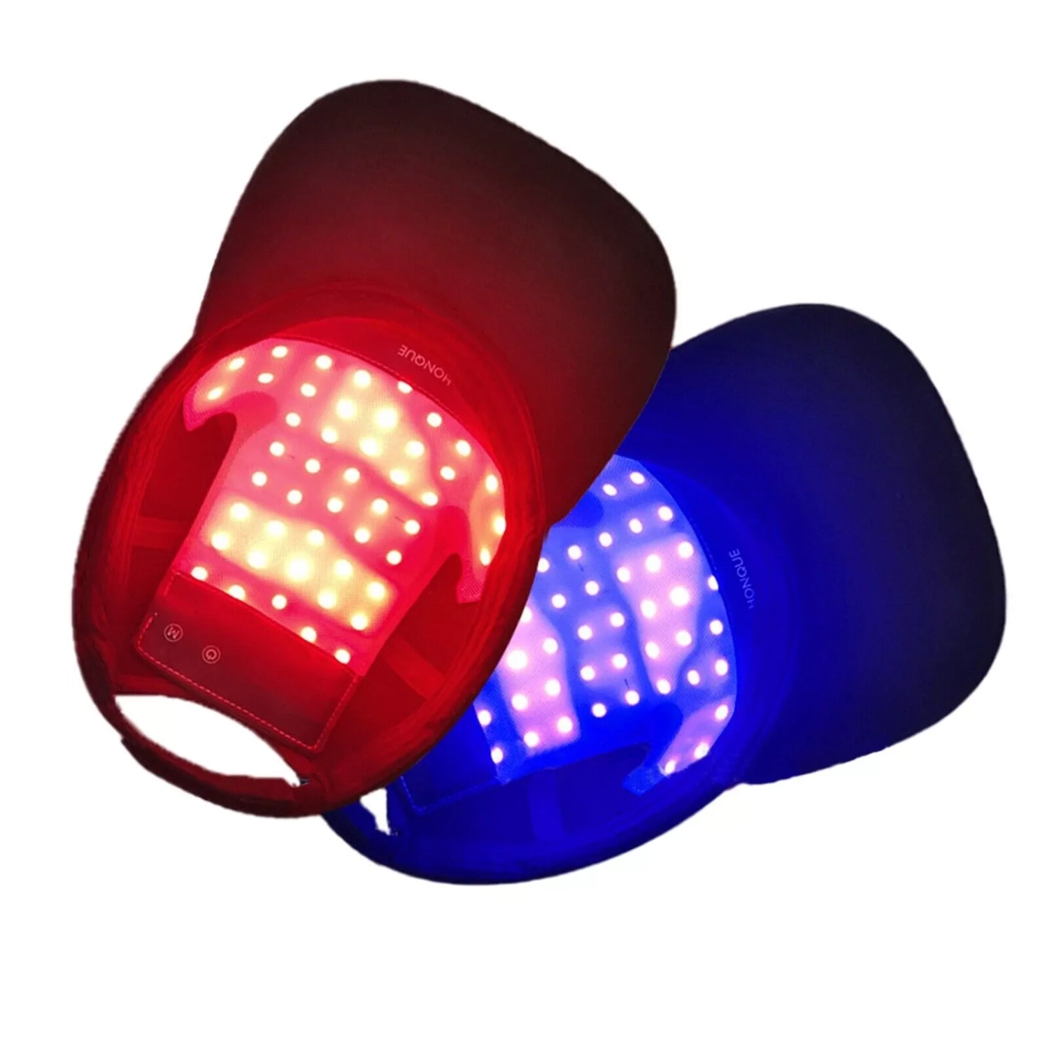 Touca de terapia de luz vermelha 650nm LED laser infravermelho crescimento capilar touca anti-queda