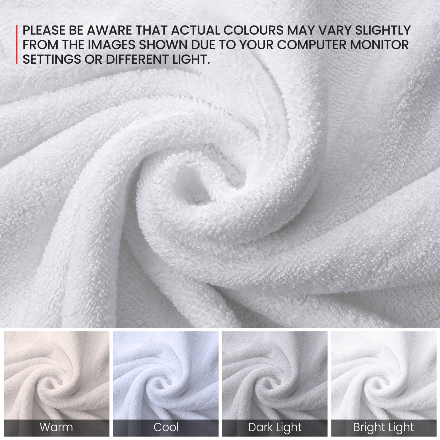 Canadian Linen Washcloths, 13"x13", 12 Pack, Soft Absorbent Cotton Lightweight Quick Dry Face Towel Sets for Hotel Yoga Massage Spa Hair Salons, White