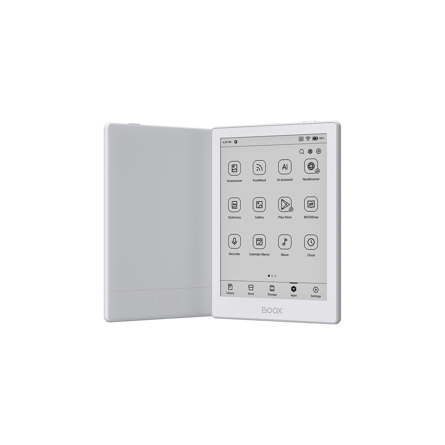 Boox GO 6&nbsp;: Lecteur électronique à encre électronique monochrome de Kobo | 300 ppp | Android 11 | 32G | Éclairage avant 6&nbsp;po