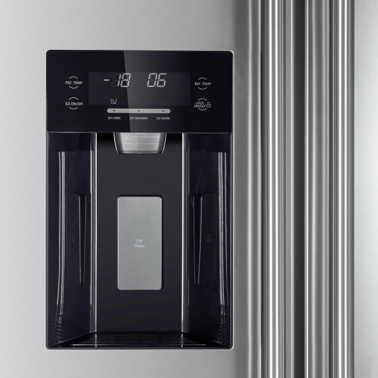 Ensemble de cuisine Forno Premium 2 pièces - Cuisinière en acier inoxydable Capriasca 36&nbsp;po, réfrigérateur côte à côte en acier inoxydable Forno