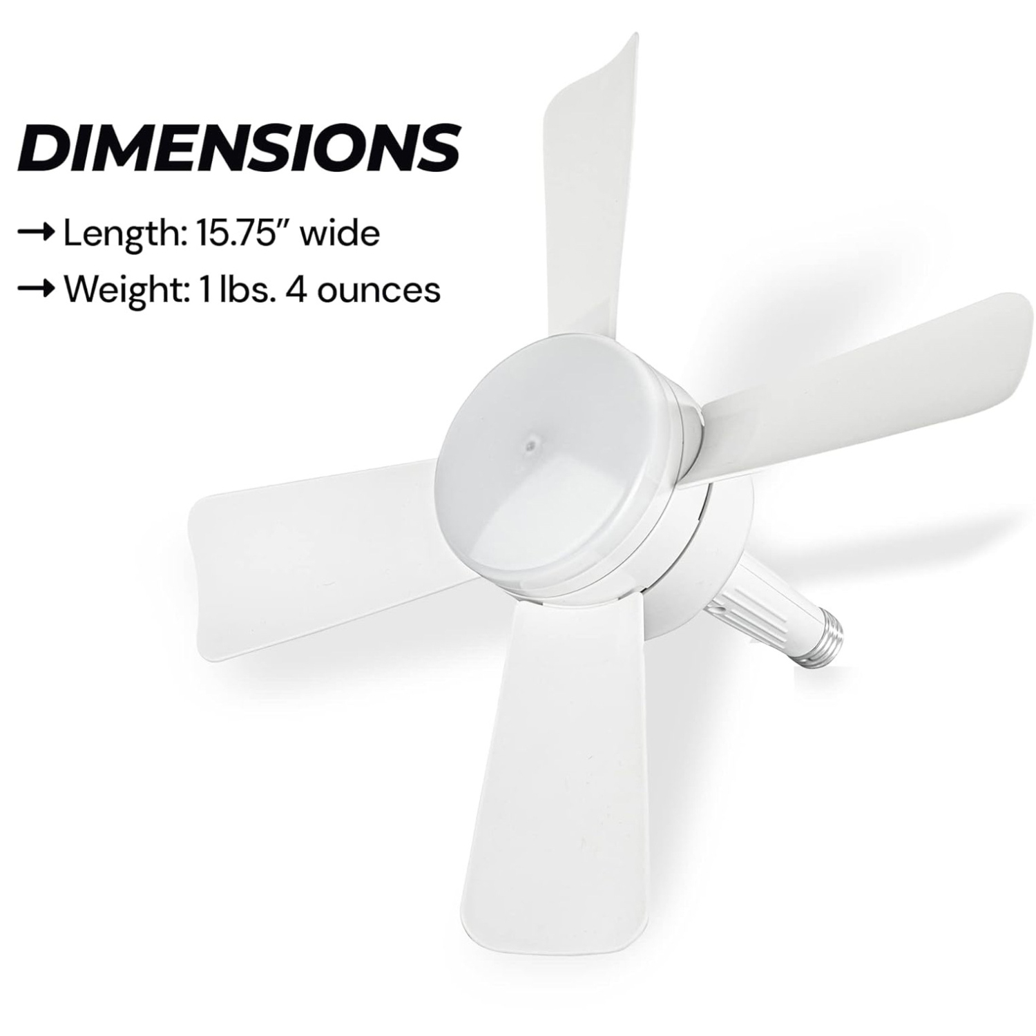 LED Fan Light Dimmable Smart Remote Control Ceiling Fan Lights