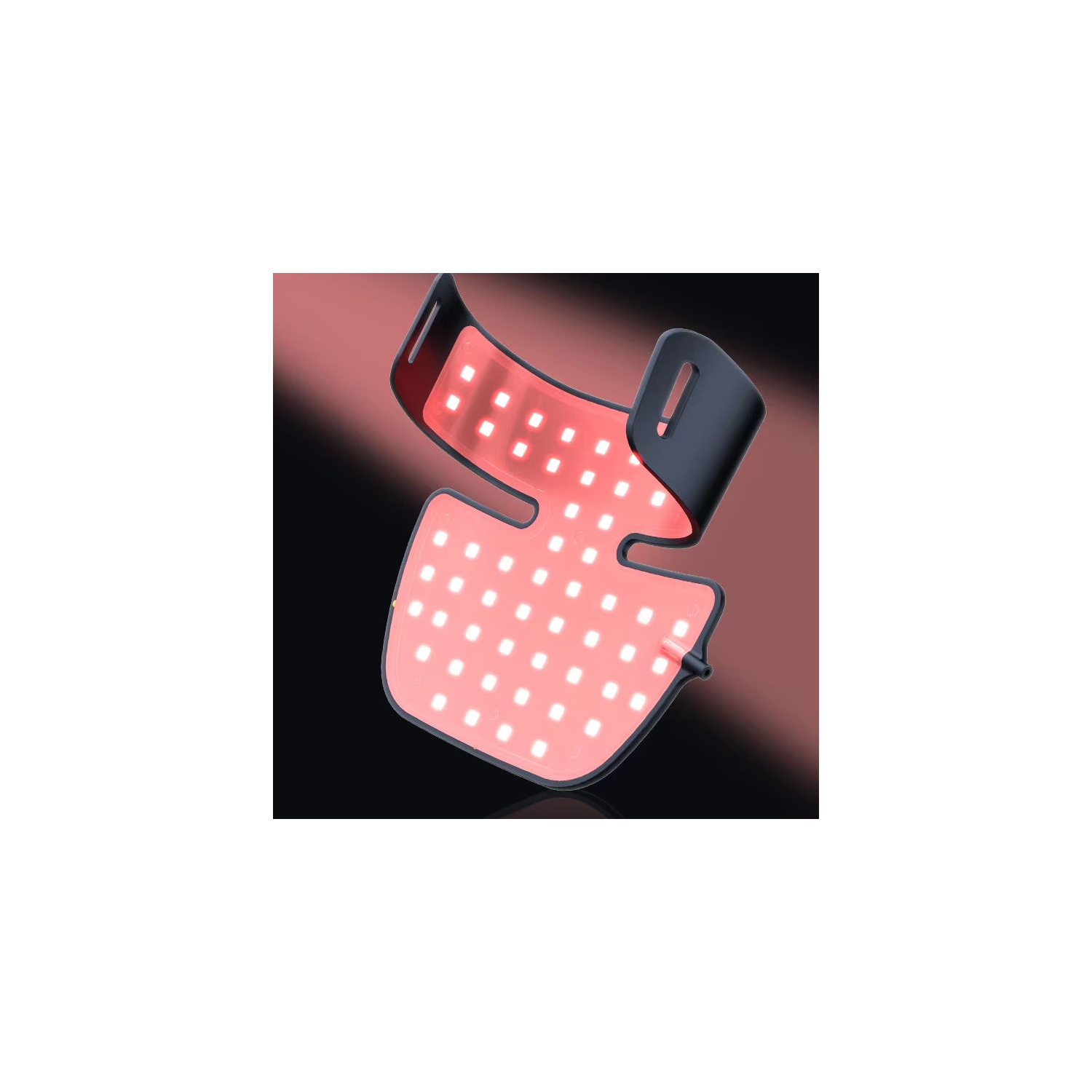 Neck Rejuvenating Mask,Red Infrared Light Therapy Neck Mask,Red Light Therapy Neck Mask for Anti-Aging,LED Light Mask for Neck