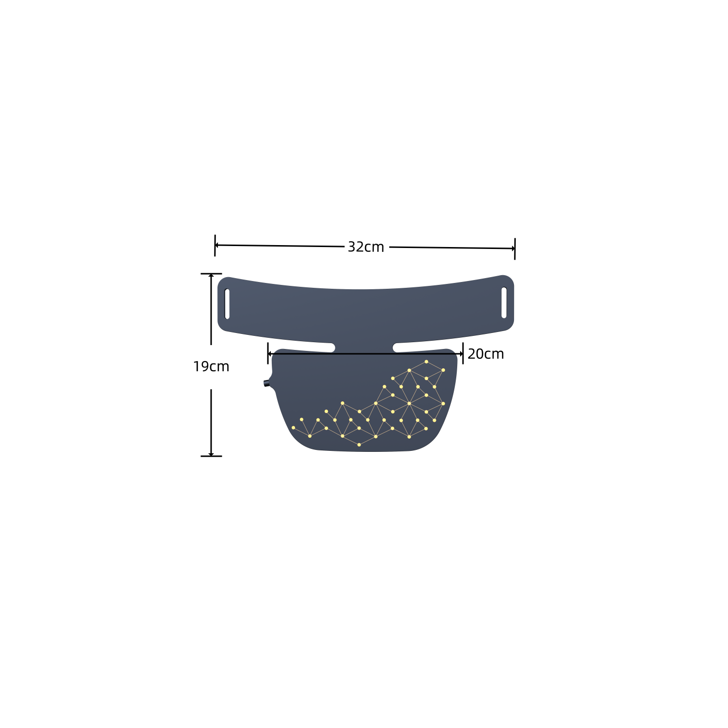 Neck Rejuvenating Mask,Red Infrared Light Therapy Neck Mask,Red Light Therapy Neck Mask for Anti-Aging,LED Light Mask for Neck