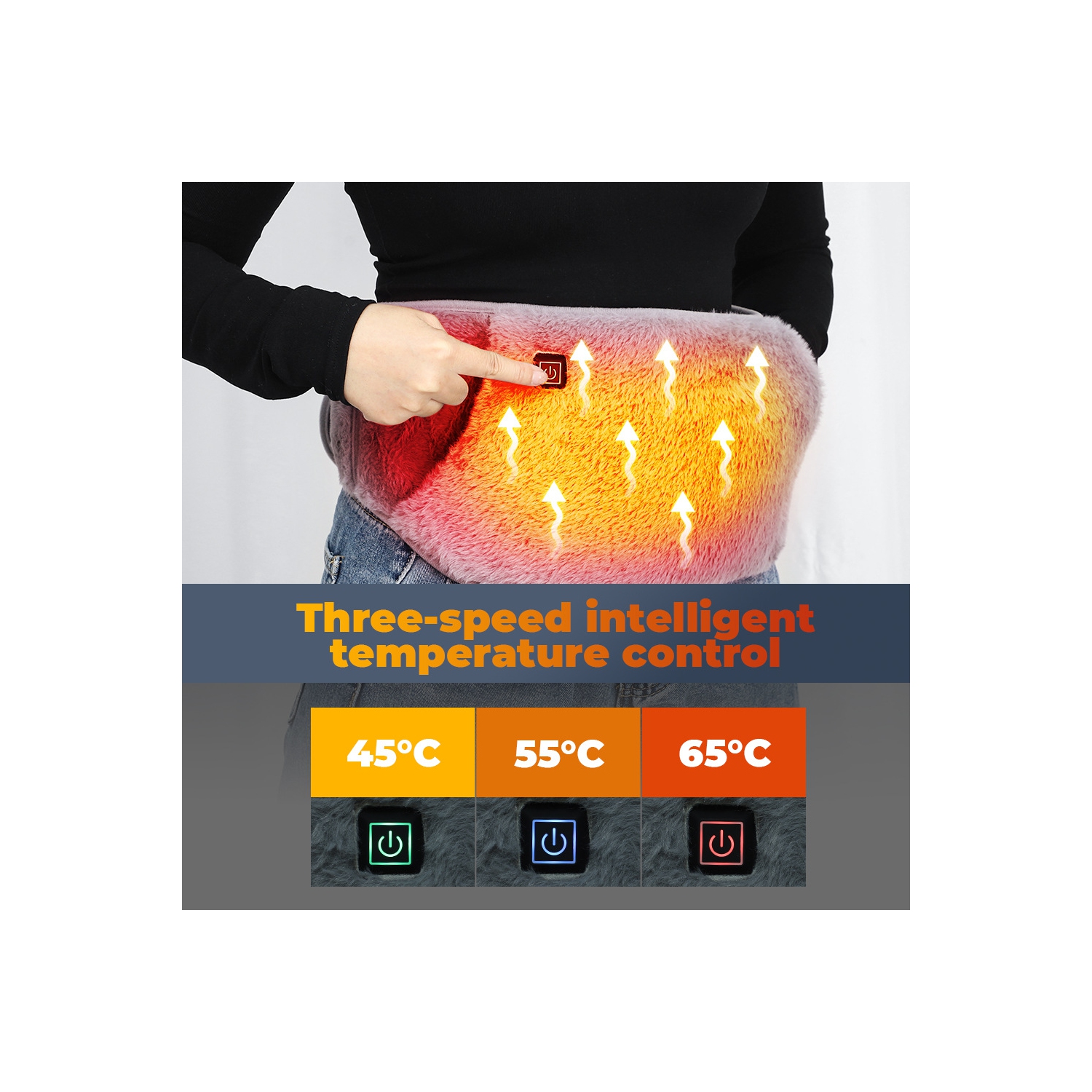 Ceinture chauffante Chauffe-mains Chauffe-mains Ceinture pelucheuse Ceinture chauffante Ceinture chaude