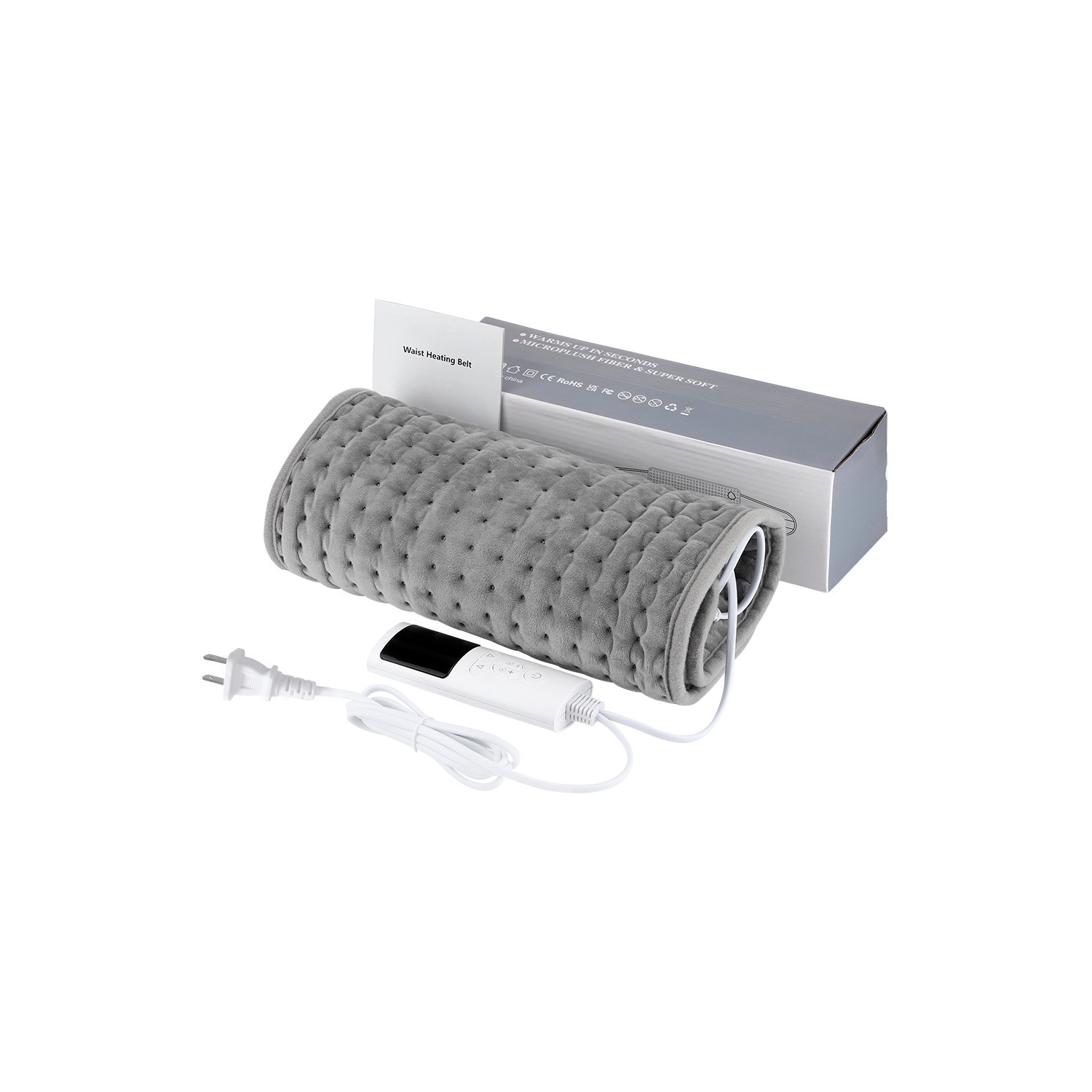 Electric Heating Pad Warm Physiotherapy Thermal Blanket Office Home Temperature Control Waist Belt Warming Back Hand Leg Abdomen