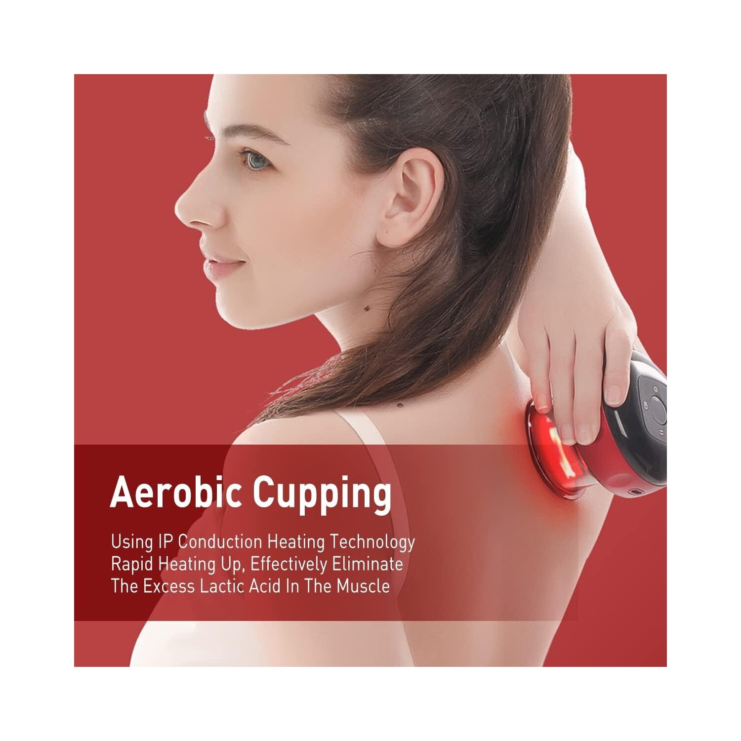 Smart Electric Cupping Massage Suction Vacuum Scraping Therapy Machine 12 Level