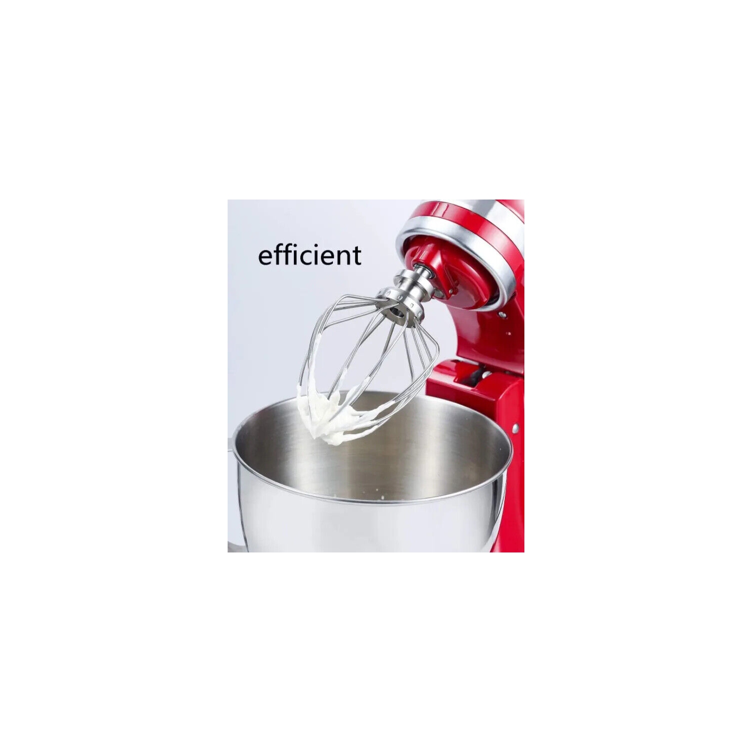 Fouet à 6 fils en acier inoxydable pour fouet KitchenAid, convient à KitchenAid de 4.5-5 pintes