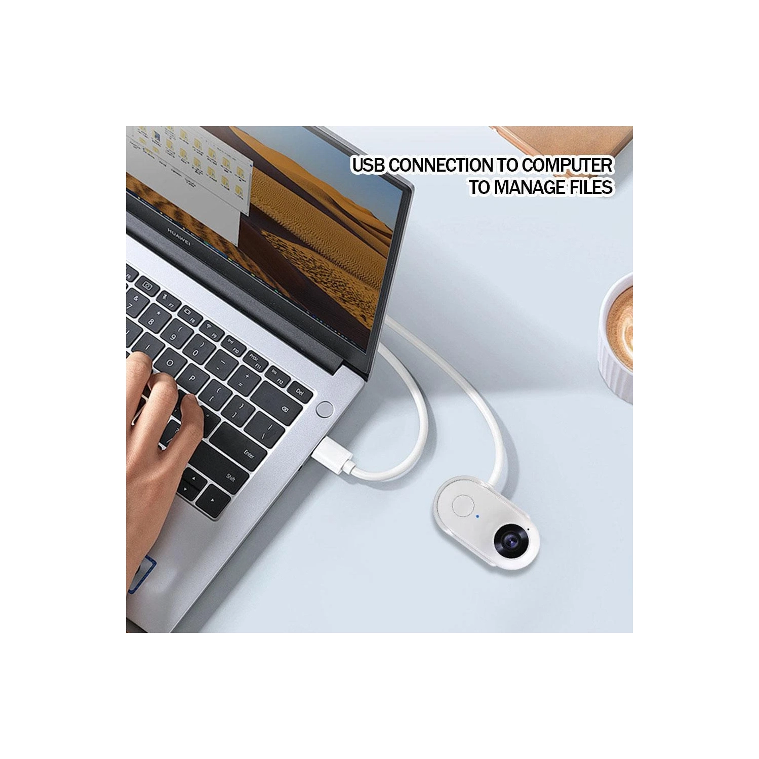 1080P Thumb Camera Sports DV Pet Outdoor Portable Cycling Pocket Sports Camera Driving Recorder - Black