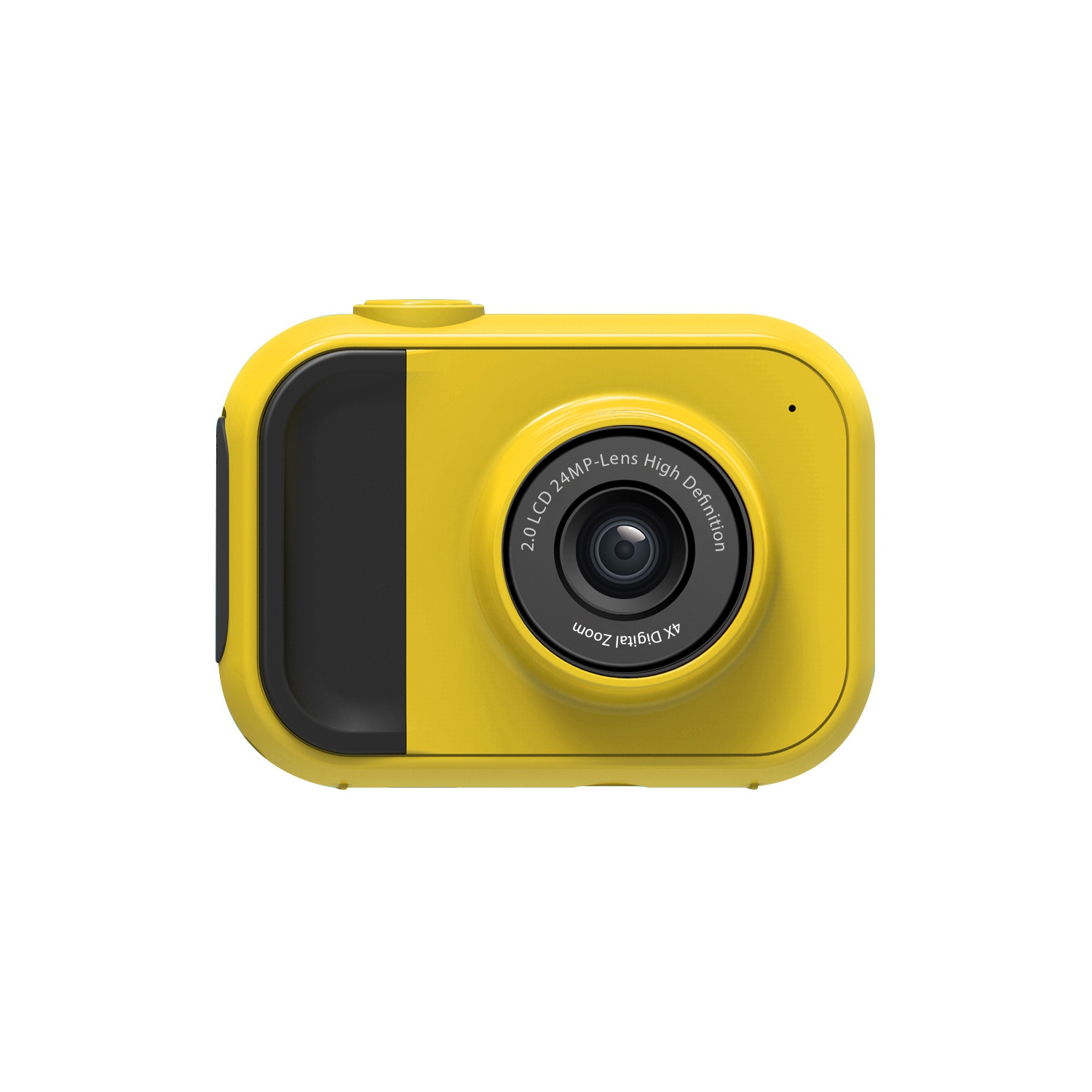 VGA Mini children's camera, waterproof, drop-proof, gift toy, children's mini smart camera - yellow