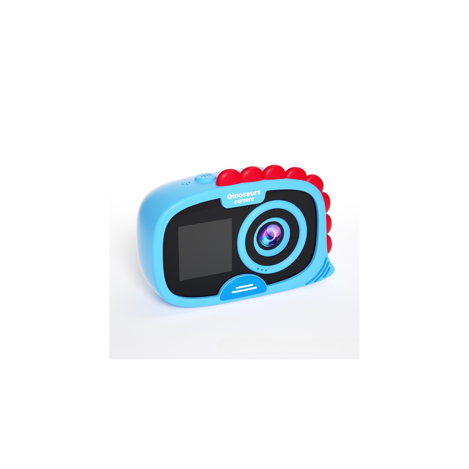 FAD Swimming Waterproof Children's Camera HD Dual Screen Selfie Student Gift Mini Children's Camera - Blue