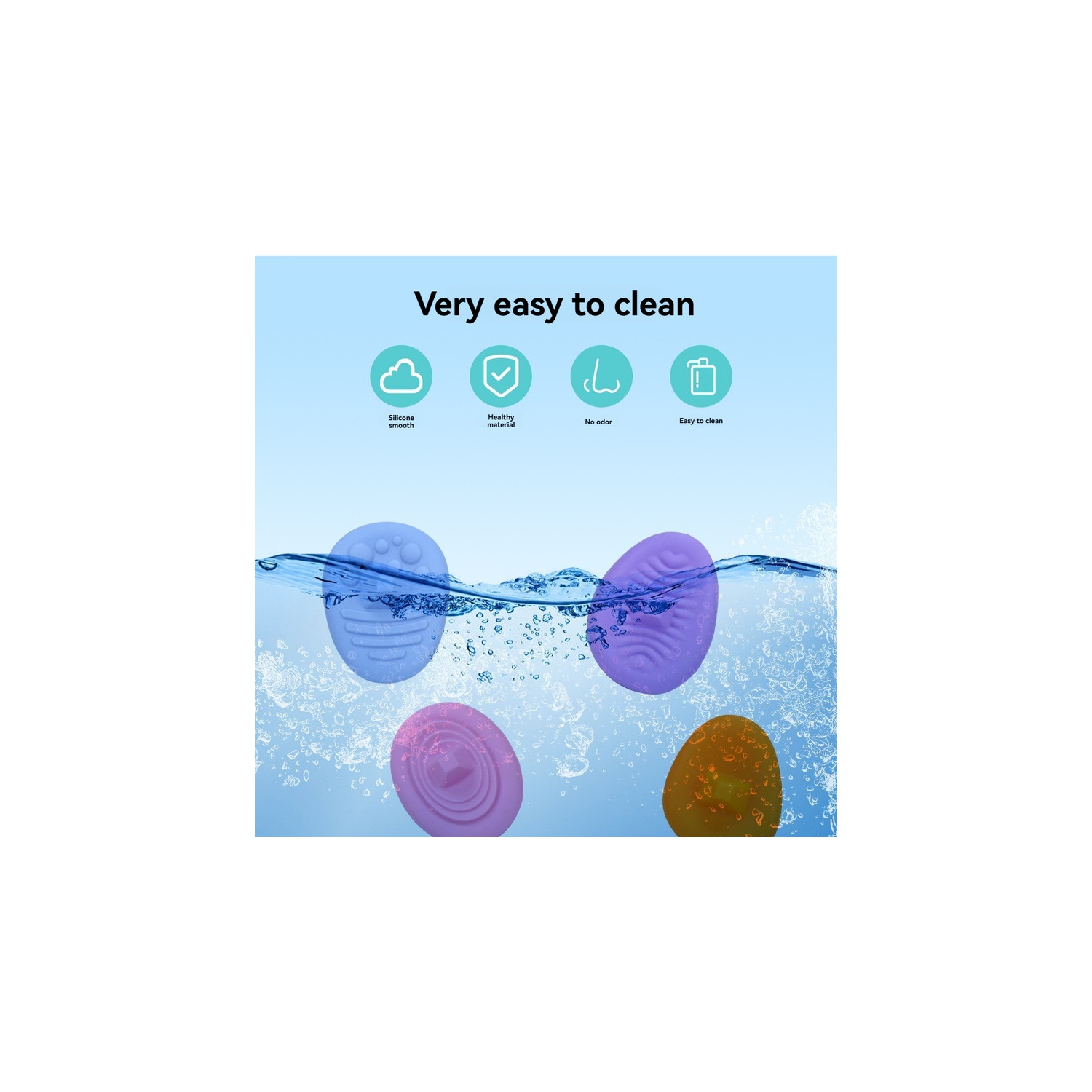 Handheld decompression toys children's sensory auditory scratch-off, stress relief worry stone