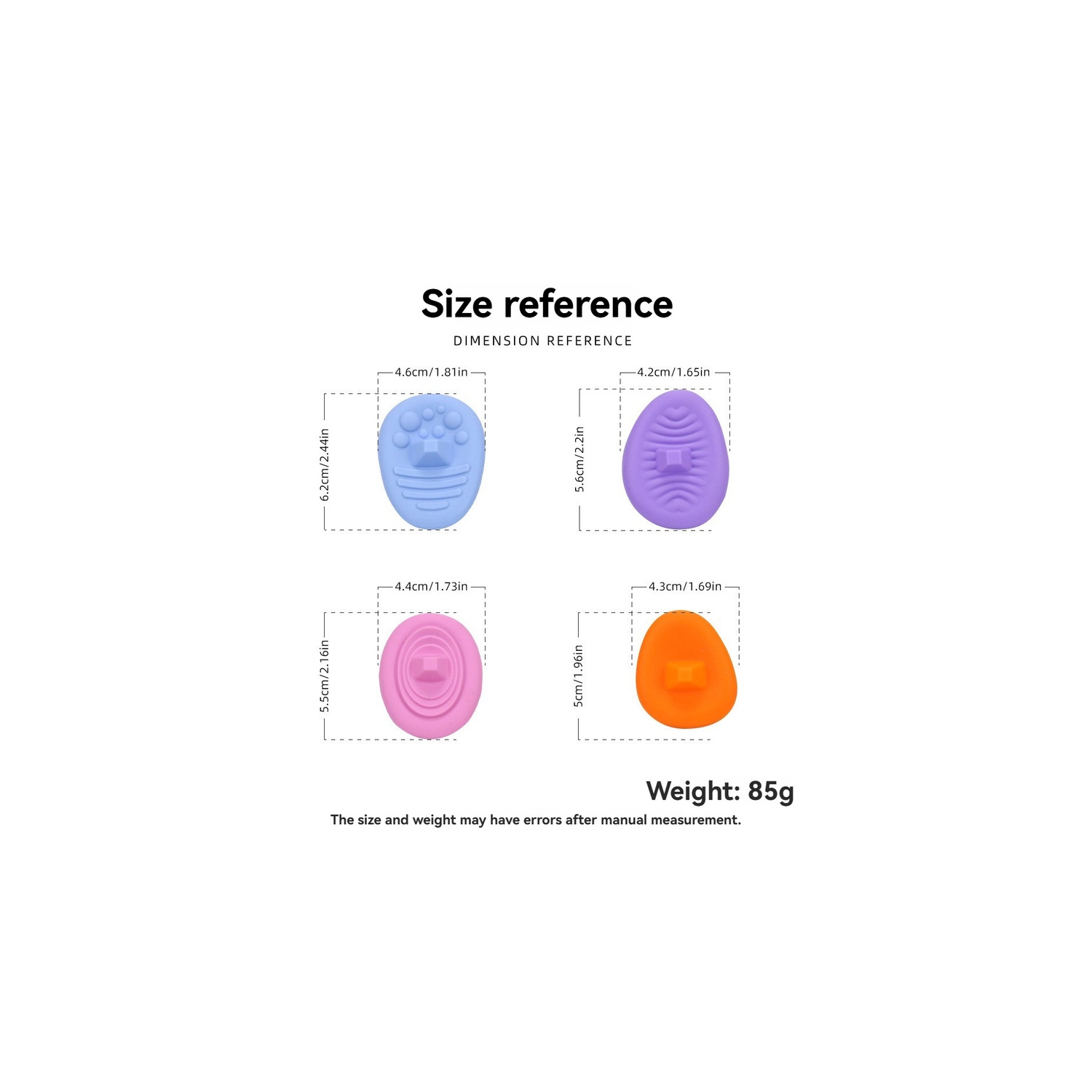 Handheld decompression toys children's sensory auditory scratch-off, stress relief worry stone