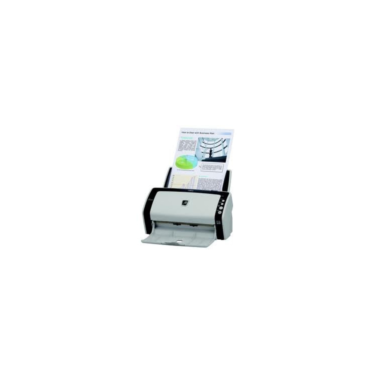 Fujitsu fi-6125 High-Speed Duplex Document Scanner – 50-Sheet ADF, 600 dpi, USB 2.0, Compact Workgroup Solution