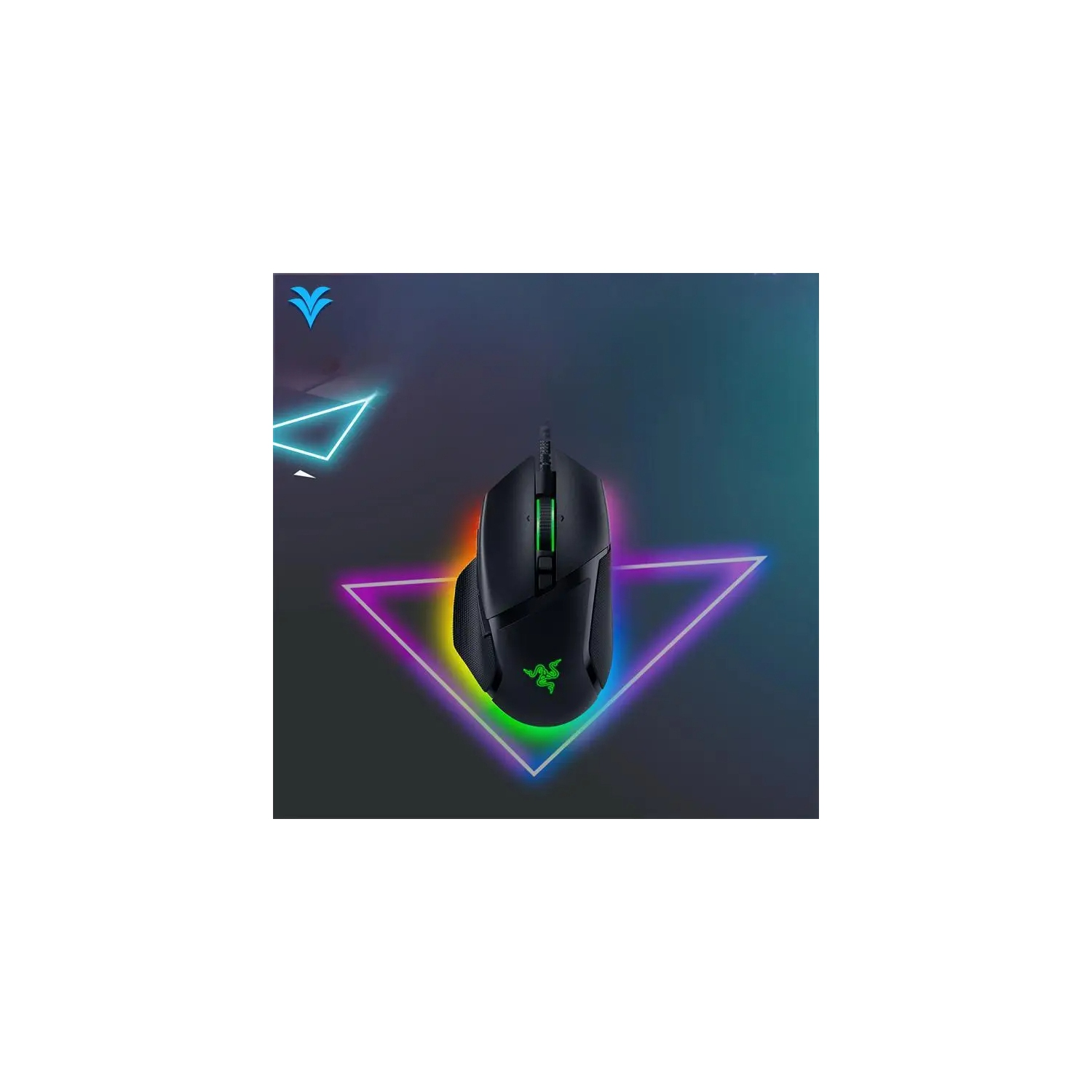 Souris de jeu personnalisable Basilisk V3 de Razer, 26000&nbsp;ppp, boutons macro 10+1, 11 zones d'éclairage RVB Chroma
