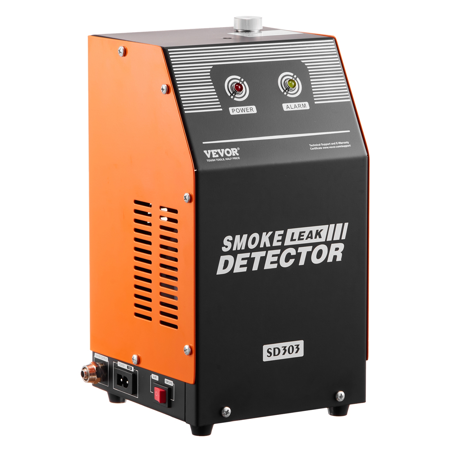 VEVOR Automotive Smoke Machine Leak Detector, EVAP Smoke Machine Leak Tester with Built-in Air Pump, Dual-Mode Vacuum Pipeline Fuel Diagnostic