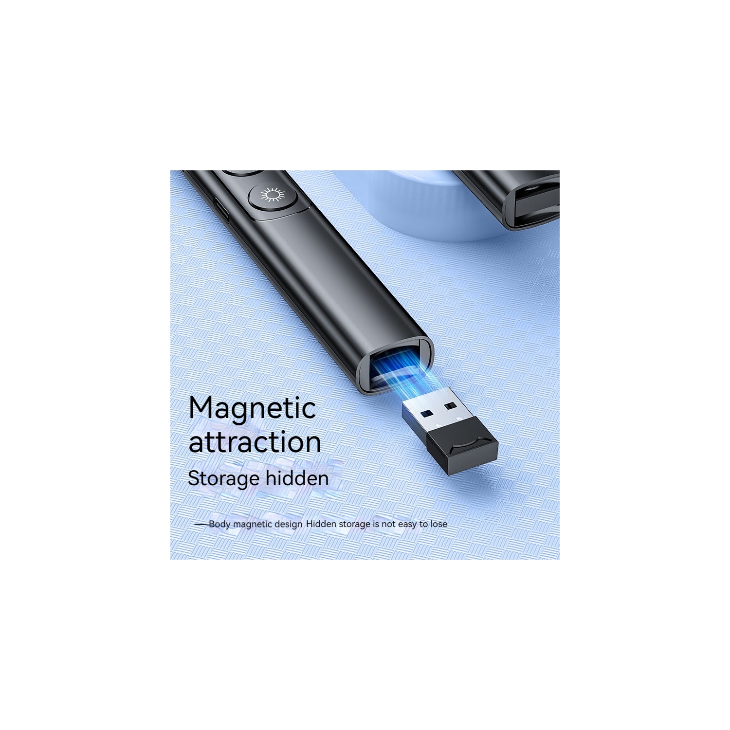 Stylo laser rechargeable infrarouge Télécommande Stylo professionnel Enseignement PPT Page Tourner stylo Présentateur Pointeur laser