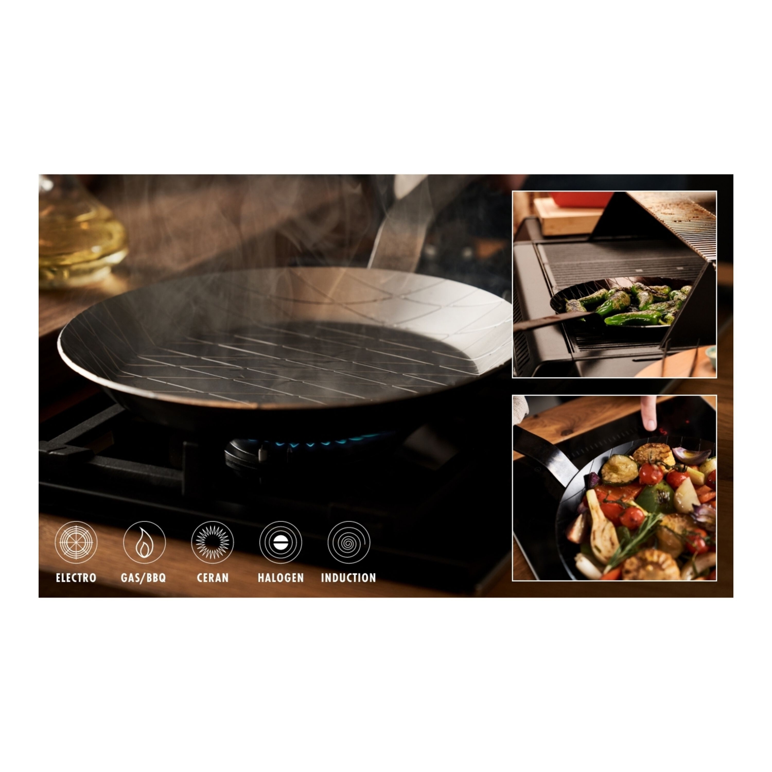 ZWILLING Forge 28 cm / 11 inch Carbon Steel Frying Pan