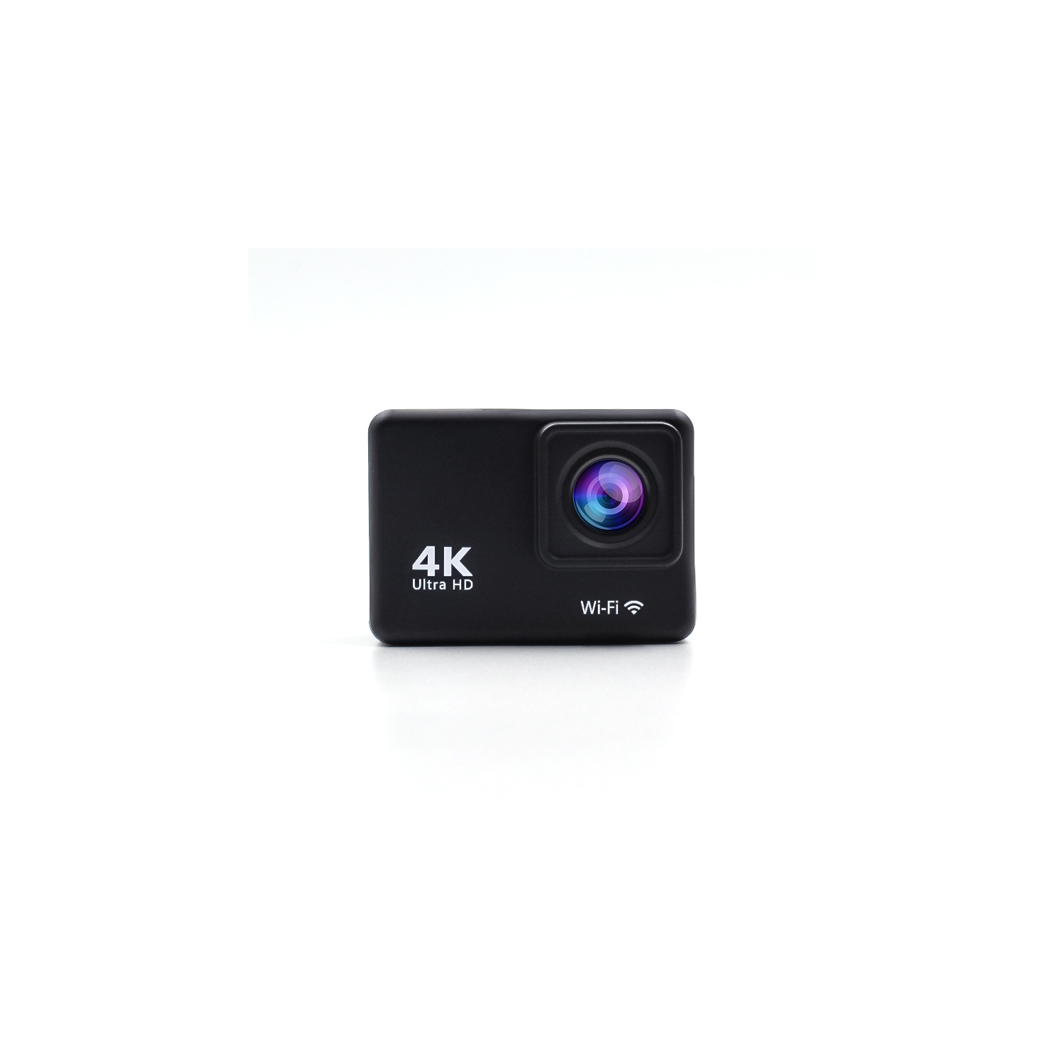 Action Camera 4K Video Camera Anti-shake with Remote Control Action Camera Camera, Black + 64G Card