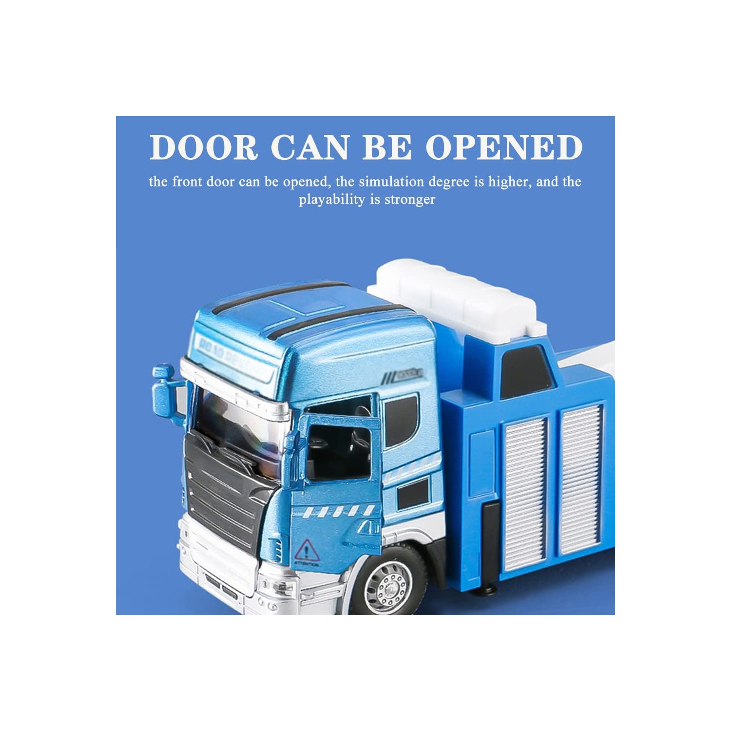 Chariot élévateur à ciseaux miniature pour enfants Véhicule d'ingénierie de levage de godet jouet de réparation de panne routière modèle avec lumière