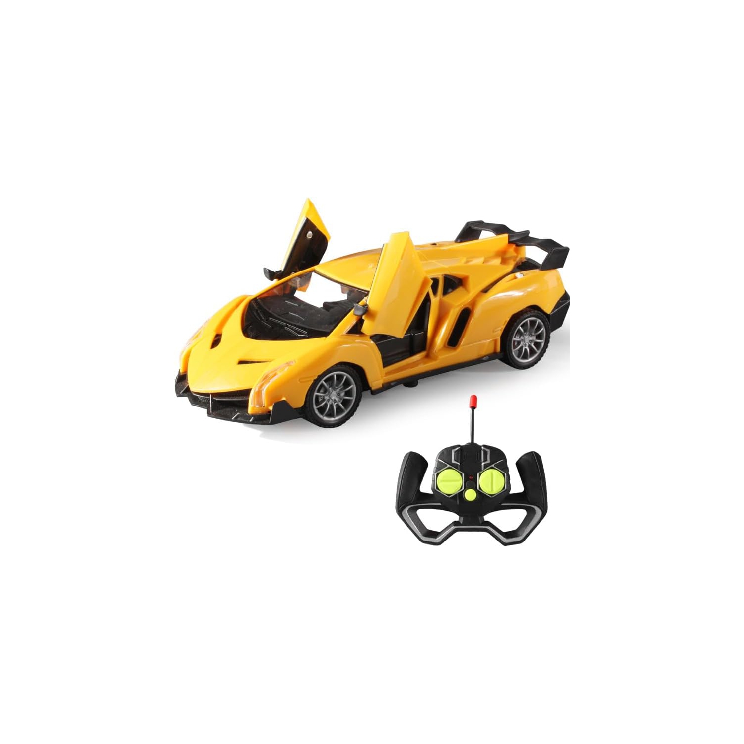 Voiture de course téléguidée sans fil de 2,4 GHz - voiture sport rechargeable pour enfants garçon modèle de voiture jouet