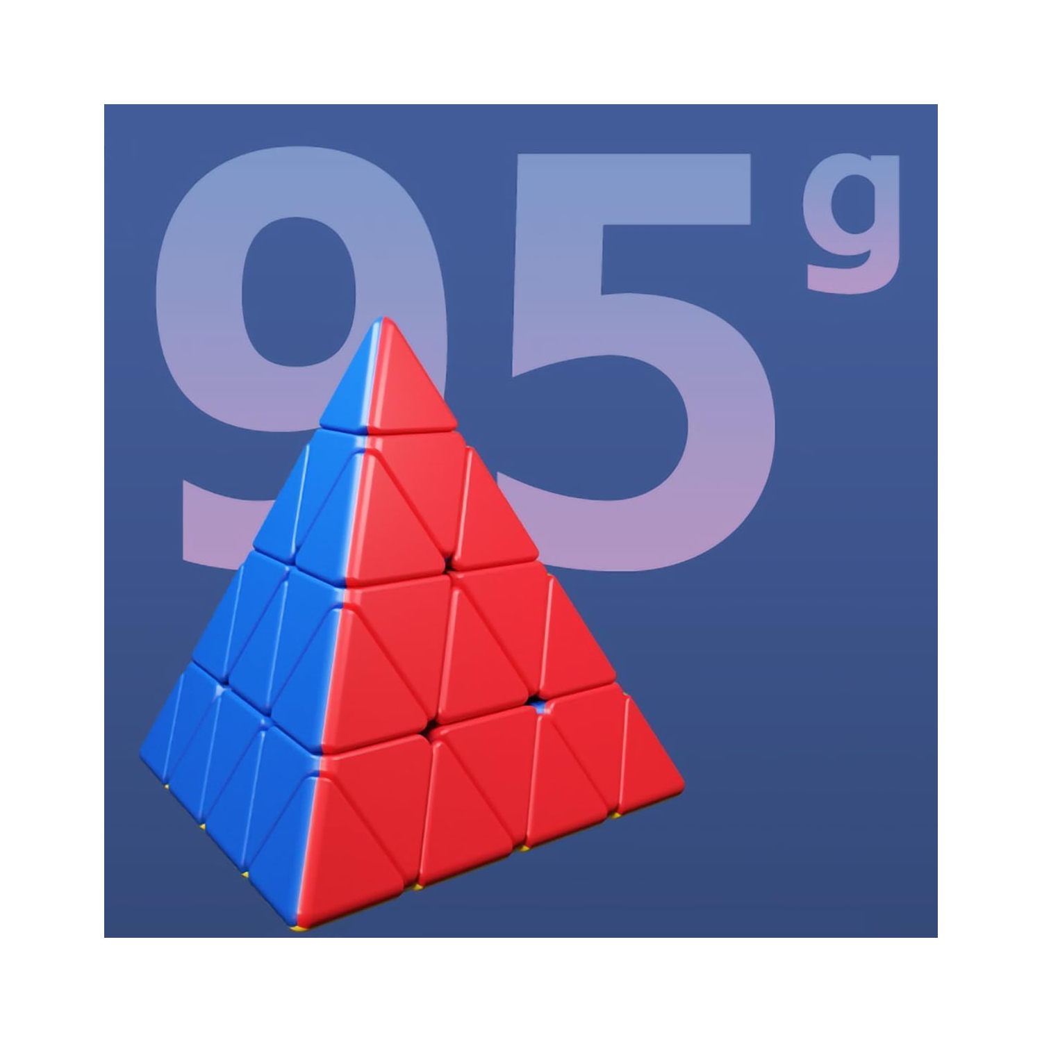 Casse-tête pyramidal quatre axes Tetraèdron Rubik 4 x 4 x 4 x 4, cube rotatif et fluide Rubik avec trépied cube Rubik