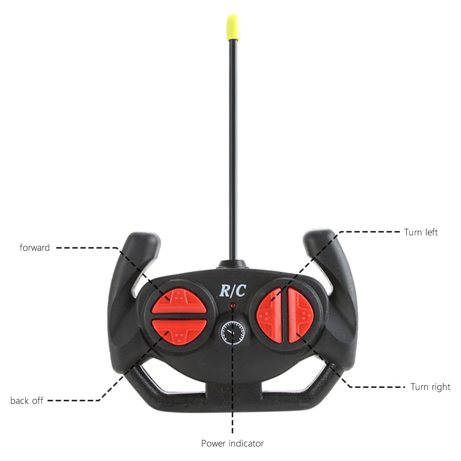 Voiture téléguidée sans fil à quatre voies Chargement manuel de voiture de sport de course de dérapage contrôlée à la main Modèle de voiture de sport