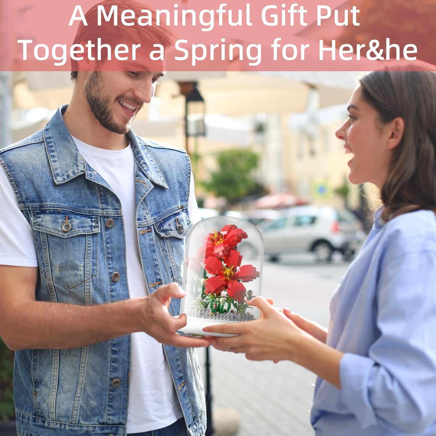 Bouquet assembly kit, DIY plant collection, creative gift, artificial flowers, can be used as long-lasting home decoration and female gift, birthday