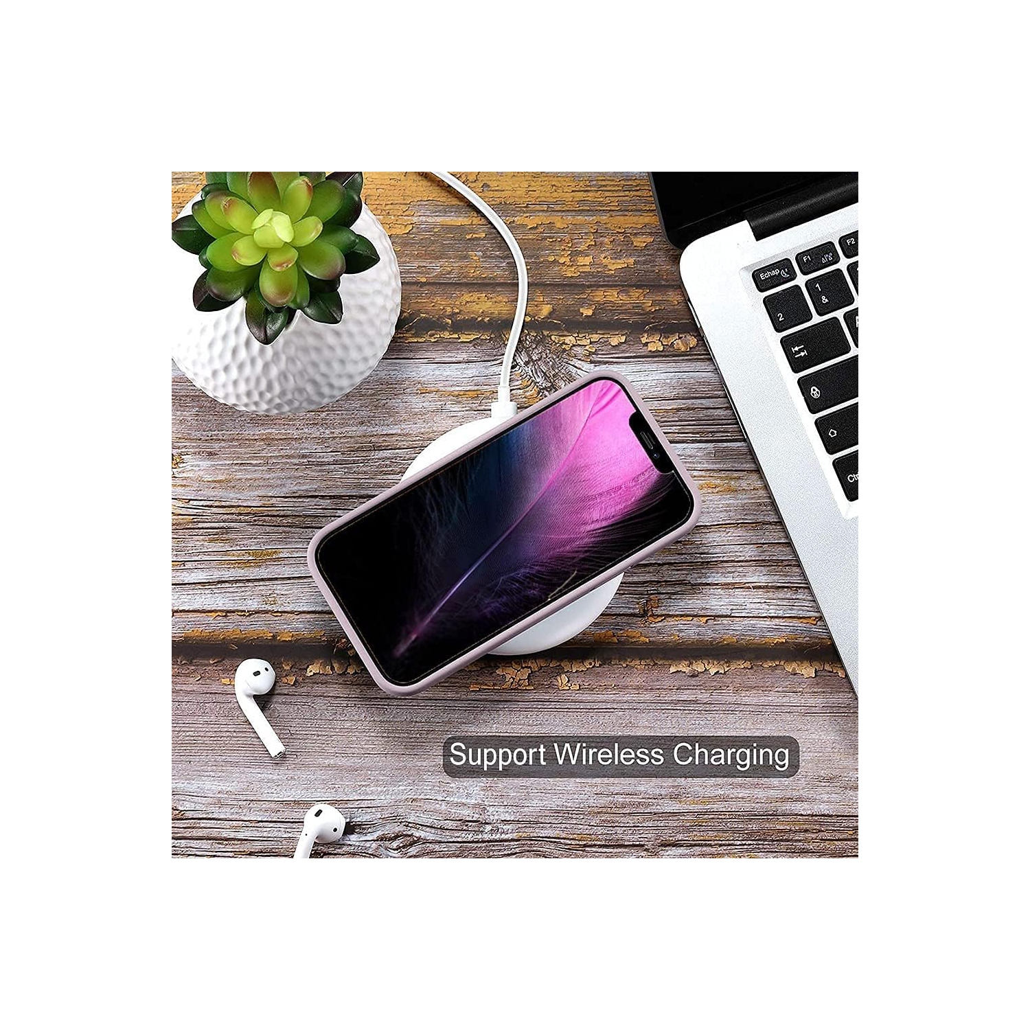 Silicone Case Compatible with iPhone 13 Pro Max 6.7 inches