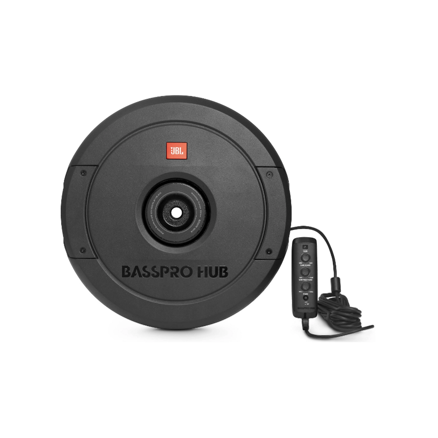 JBL BassPro Hub Powered 11" Spare Tire Subwoofer with Built-in 200W RMS Amplifier