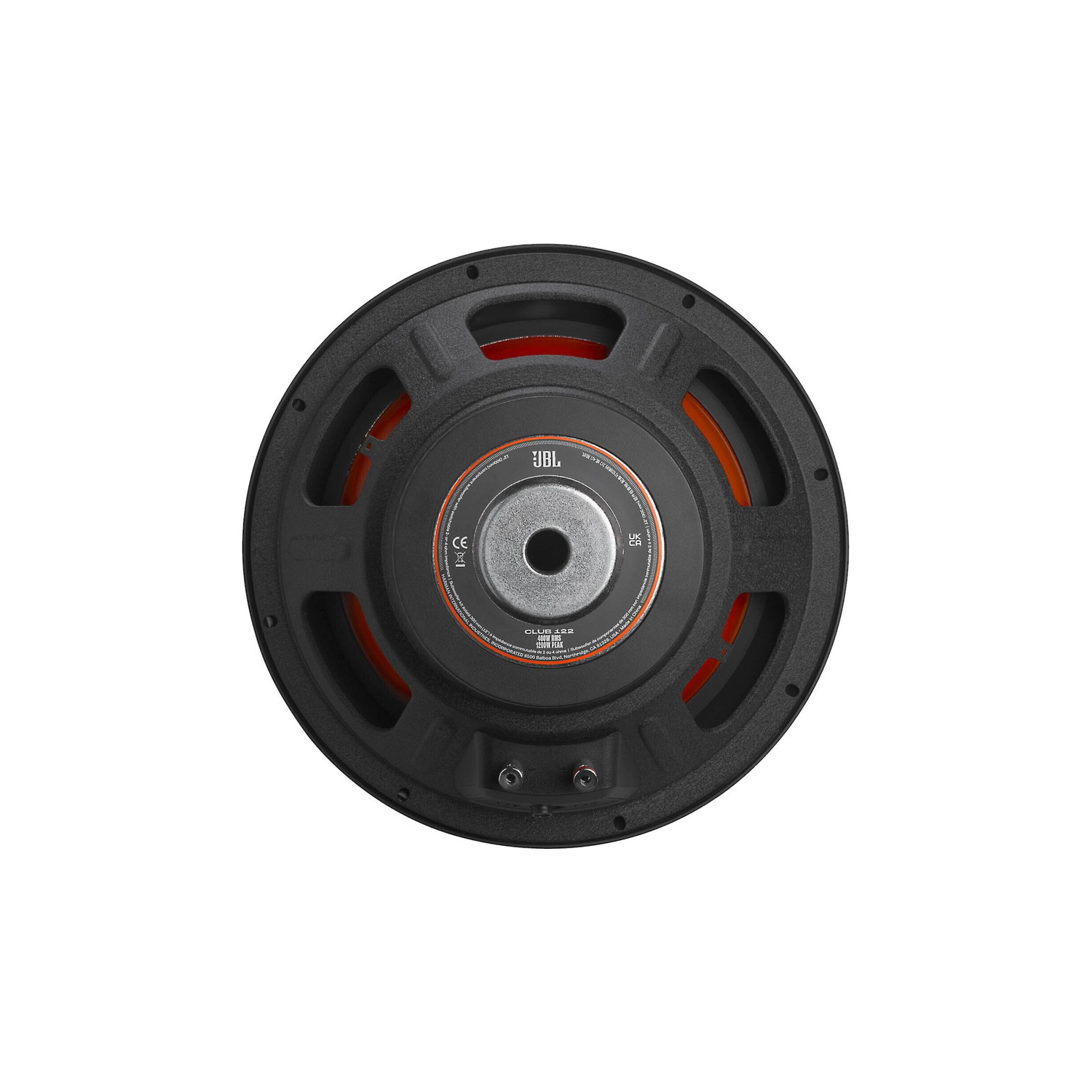 Haut-parleur d'extrêmes graves en composantes peu profondes de 10 po série Club 350 W JBLSUBCB102SL de JBL