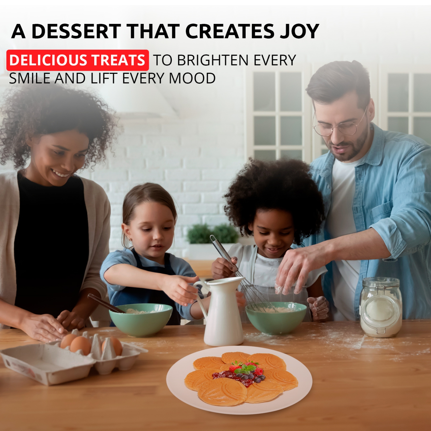 AP-260 Taiyaki Fish Waffle Maker | 8 Round-Shaped Waffles | Nonstick Coating | 110V