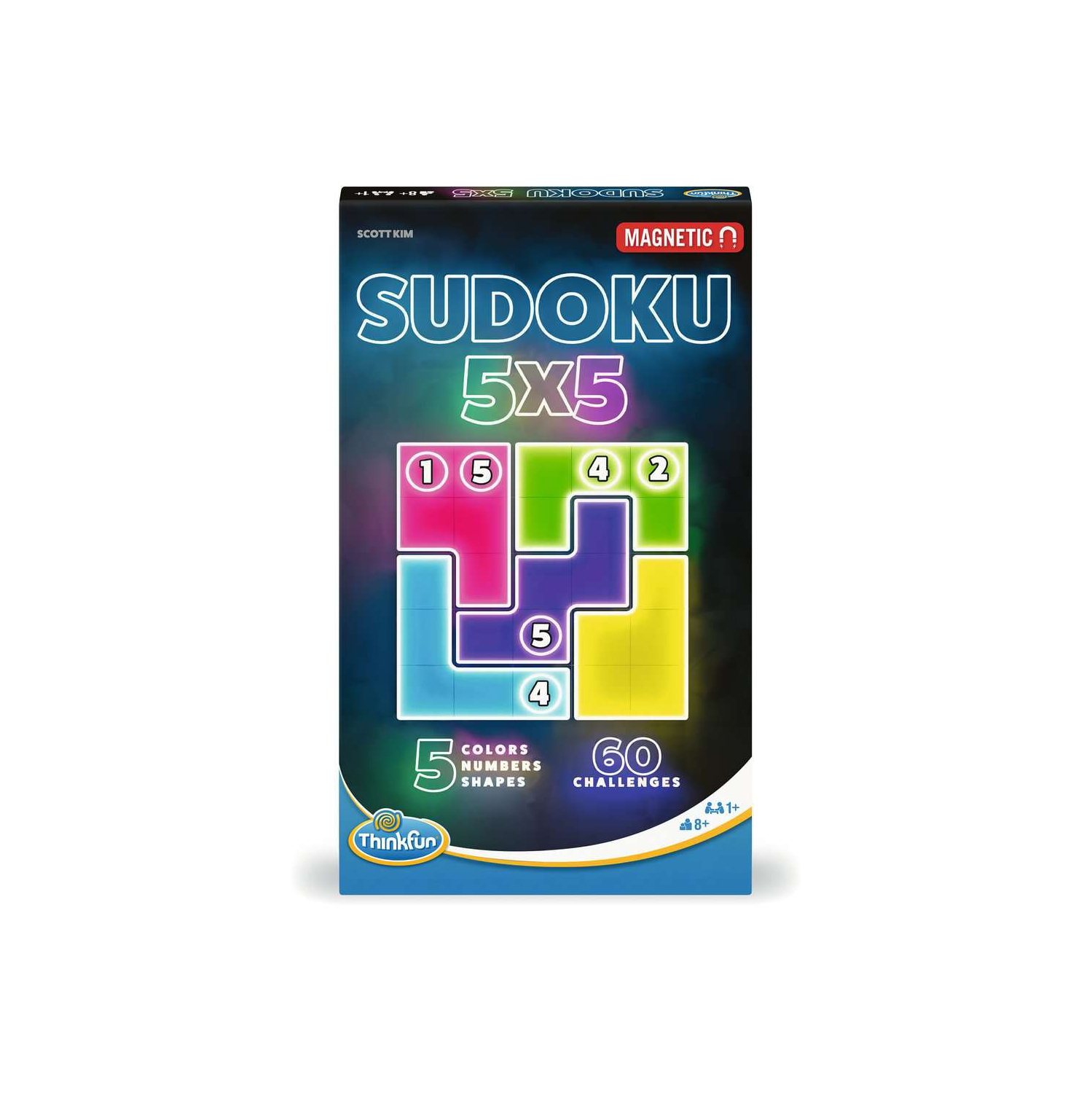 Sudoku 5x5 Magnetic Travel Puzzle