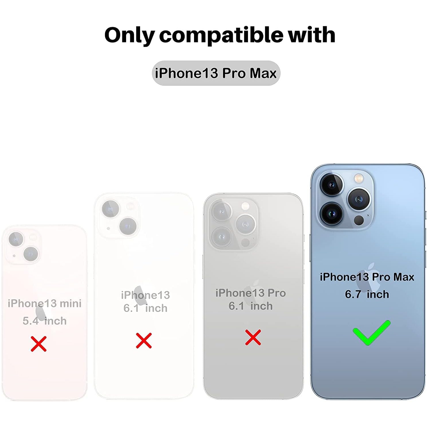 Silicone Protective Case for iPhone 13 Pro