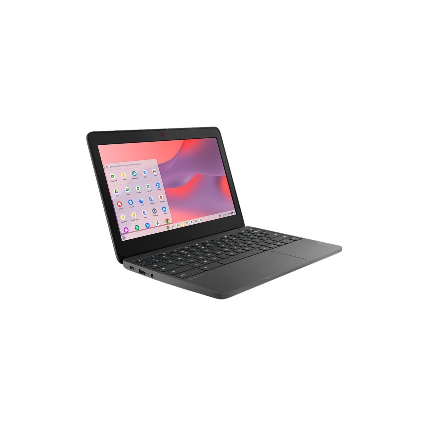 Refurbished - Lenovo 100e Chromebook 82W00001US 11.6" Chromebook - Graphite Gray (MediaTek Kompanio 520 / 4 GB RAM / 32 GB Flash / ChromeOS)
