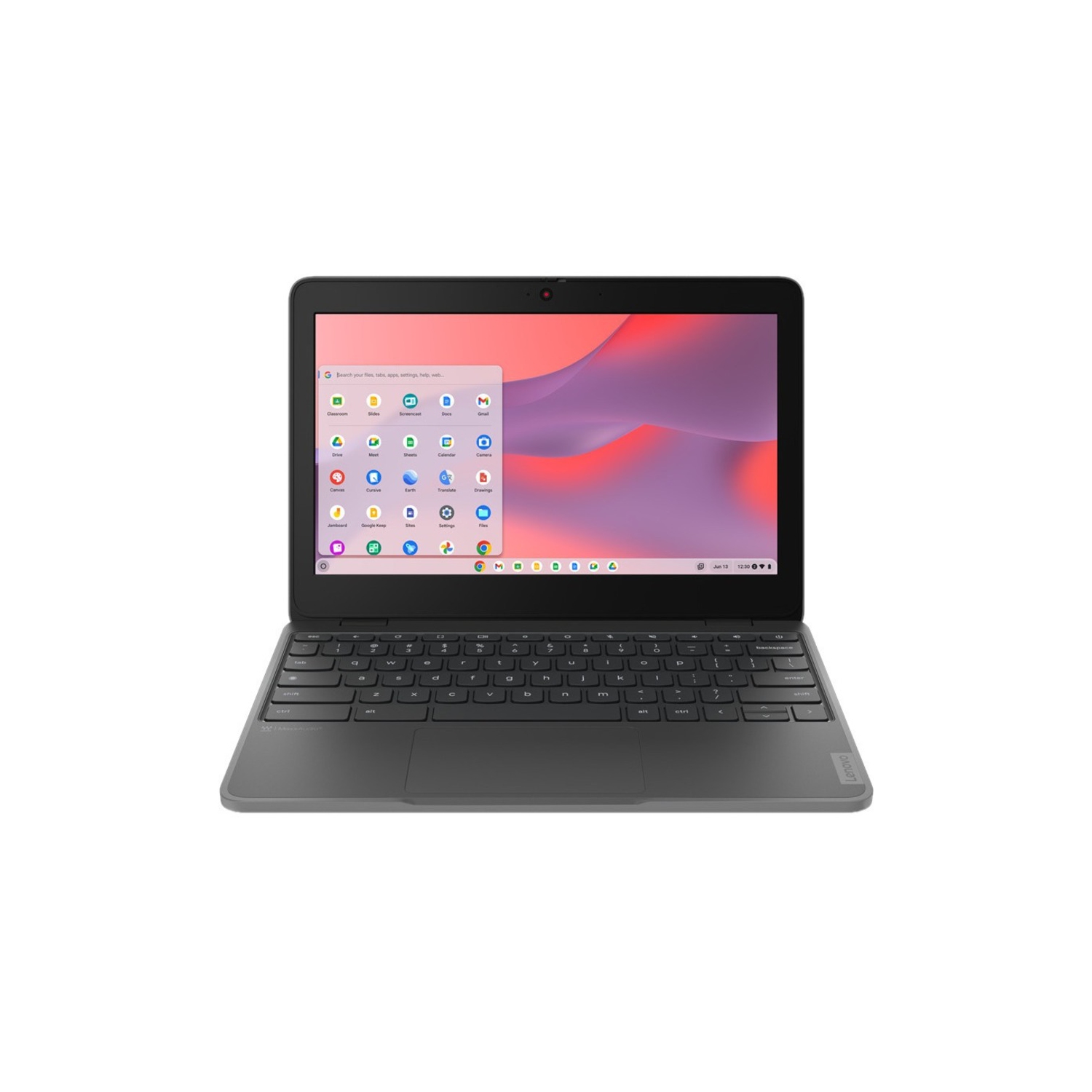 Refurbished - Lenovo 100e Chromebook 82W00001US 11.6" Chromebook - Graphite Gray (MediaTek Kompanio 520 / 4 GB RAM / 32 GB Flash / ChromeOS)