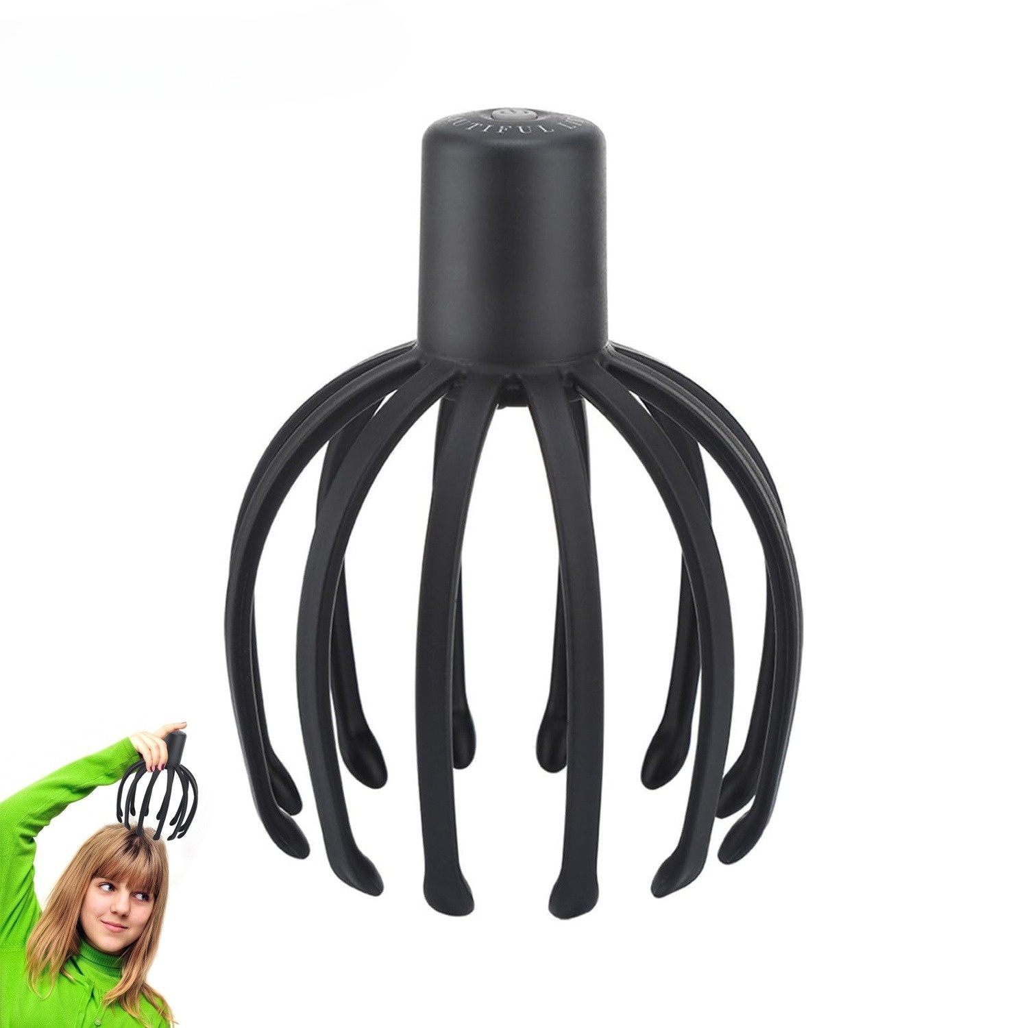 Multi-Claw Electric Massager, Head Scalp Kneading Massager, Eight-Claw Electric Head Massage Claw