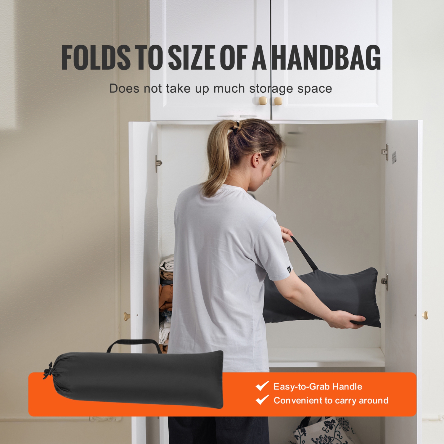 VEVOR 4 Doors Bed Tent,Pongee Fabric, Breathable Tent with 0.28 in Fiber Poles on Bed Privacy, Block out Light Sleeping Bed Canopy, Fit for Kids