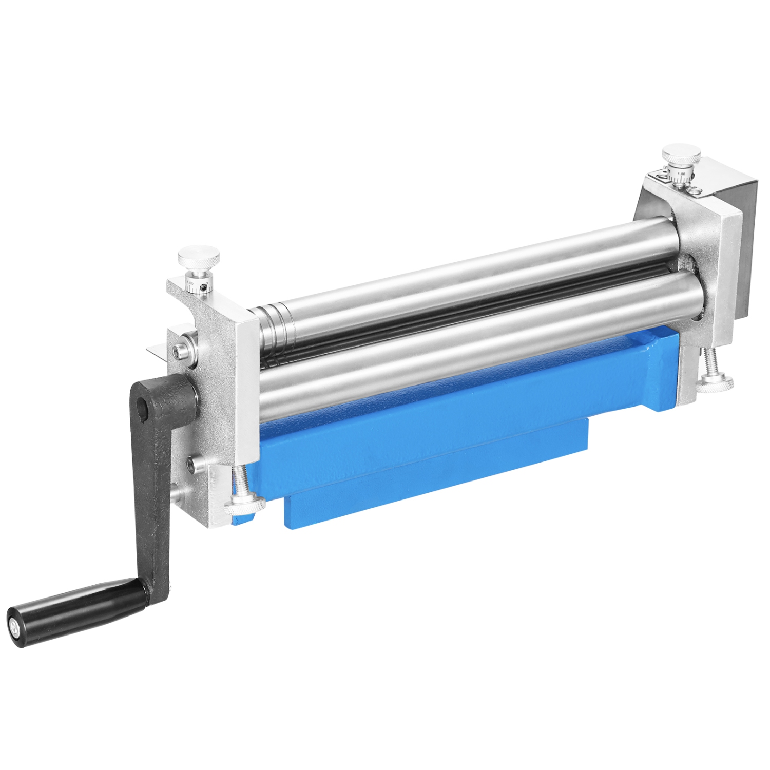 VEVOR 12.6 inches Slip Roll Machine, Forming Width in 20 Gauge Capacity, Sheet Metal Slip Roller Rolling Bending Machine, with 2 Detachable Rollers