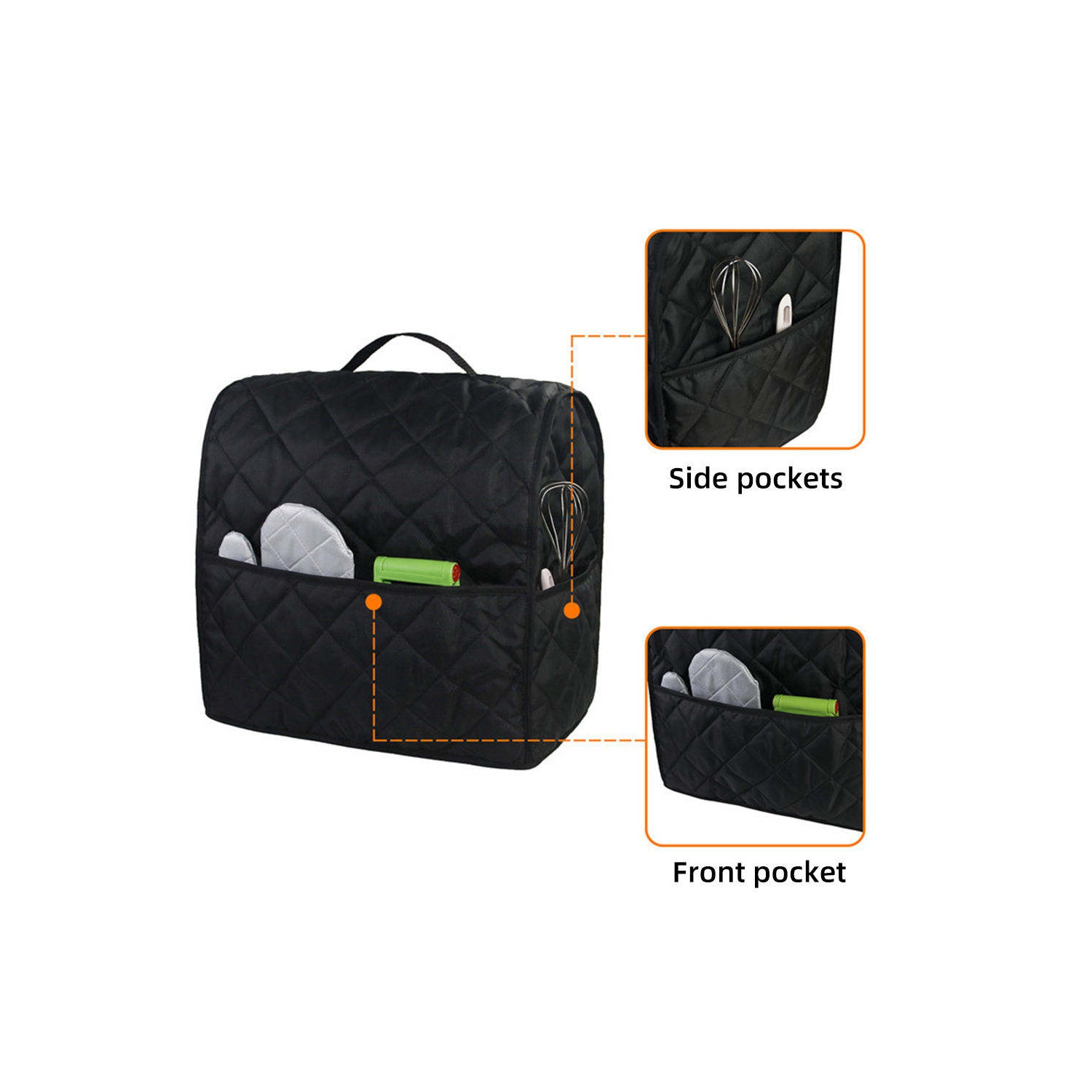 Stand Mixer Dust-proof Cover compatible with Kitchenaid Mixer, Fits All Tilt Head & Bowl Lift Models