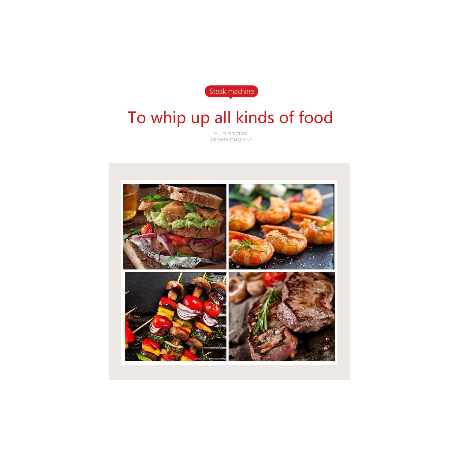 Panini Press Sandwich Maker, Sandwich Press Grill with Non-Stick Coated Plates, Locking Lid, Cool Touch Handle, Panini Maker Panini Press Grill