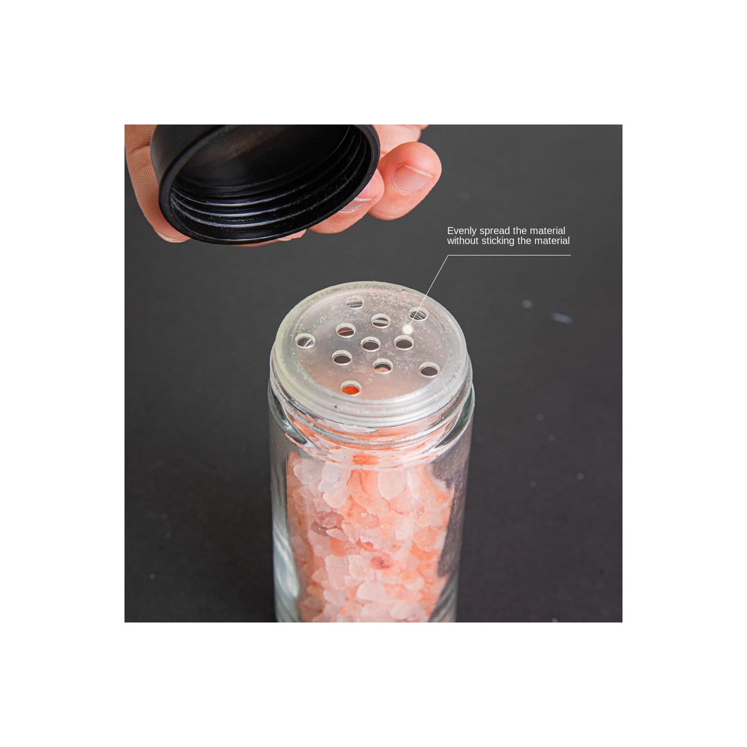 Support à épices pratique avec grande roue, 18 pots, étiquettes autocollantes