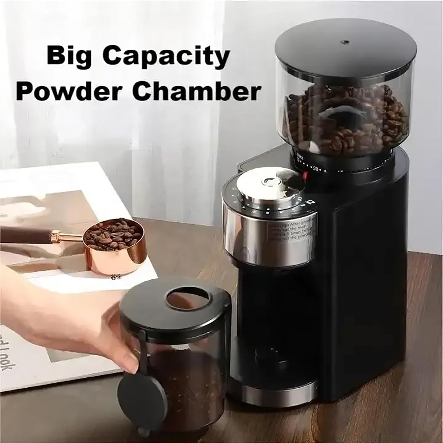 Electric coffee bean grinder small Italian coffee machine fully automatic coffee grinder home