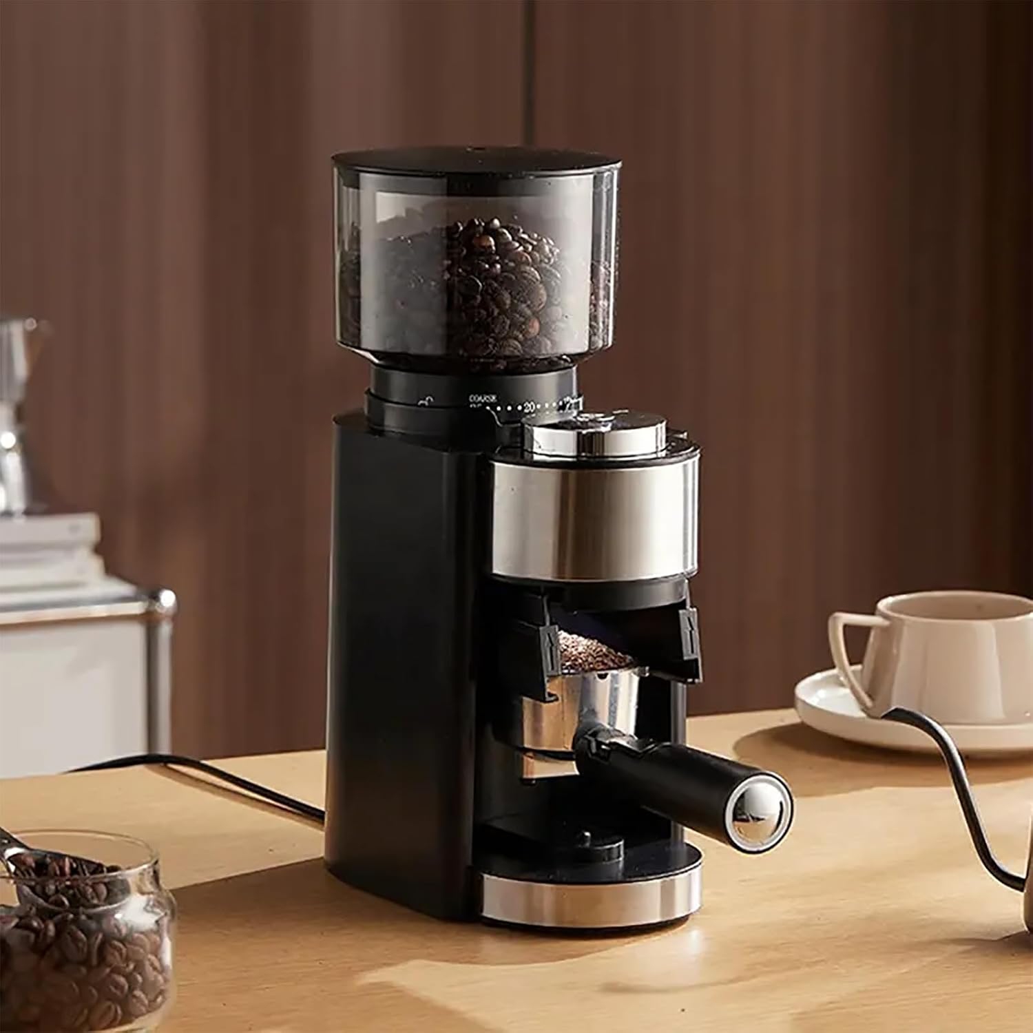 Electric coffee bean grinder small Italian coffee machine fully automatic coffee grinder home