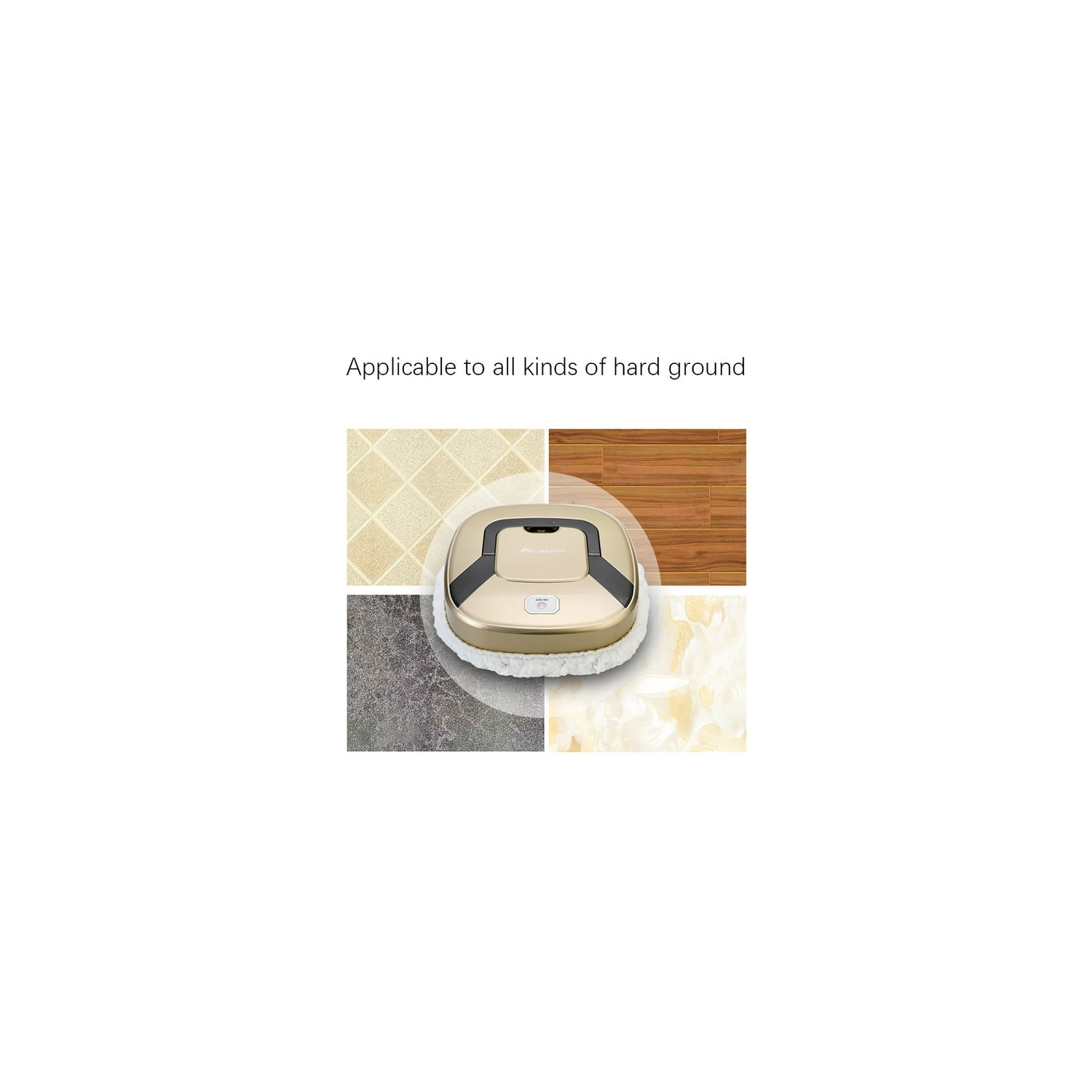 Robot balayeur de maison intelligente, vadrouille robot, vadrouille rechargeable