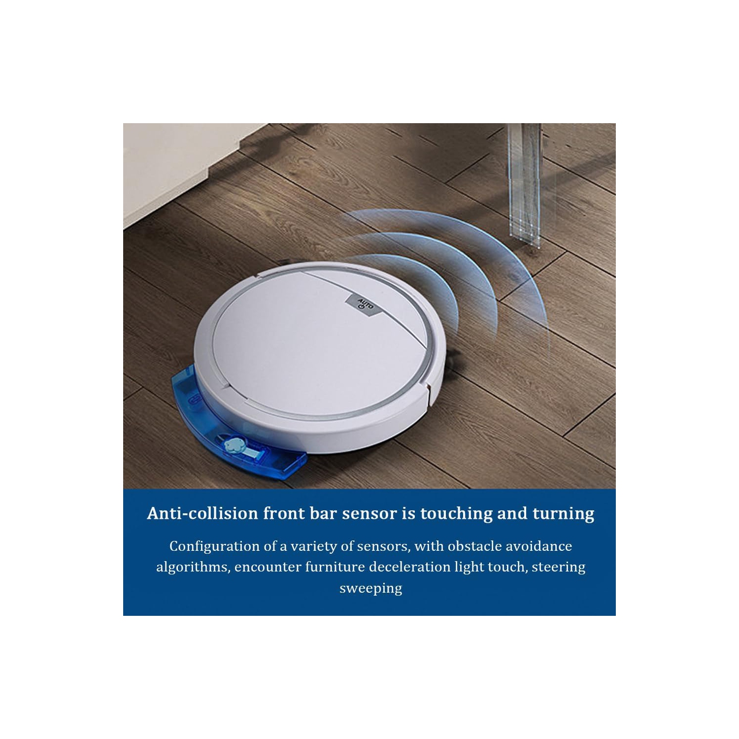 Ultra-Slim Robot Vacuum Cleaner and Mop - 1800Pa Suction Power, Remote Control, Automatic Mopping, Cleans Under Furniture, Accessories Included